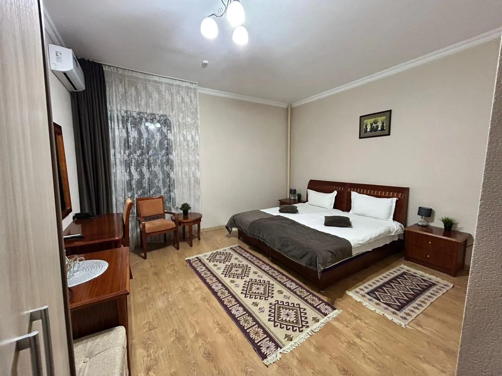 Bed in Deluxe SPA-Hotel