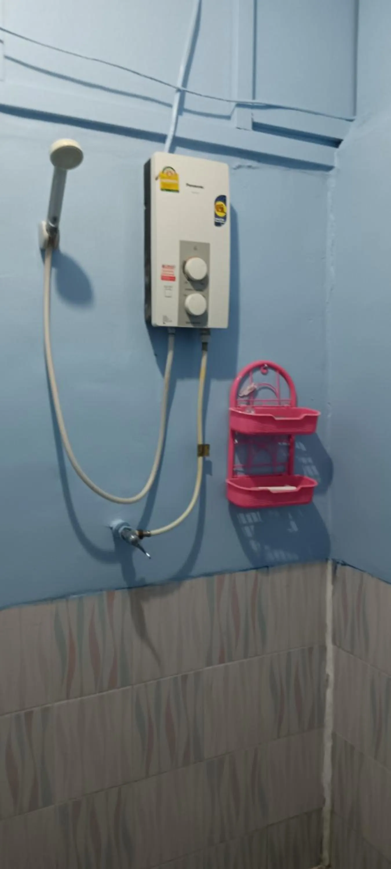 Shower in Carpe Diem Guest House