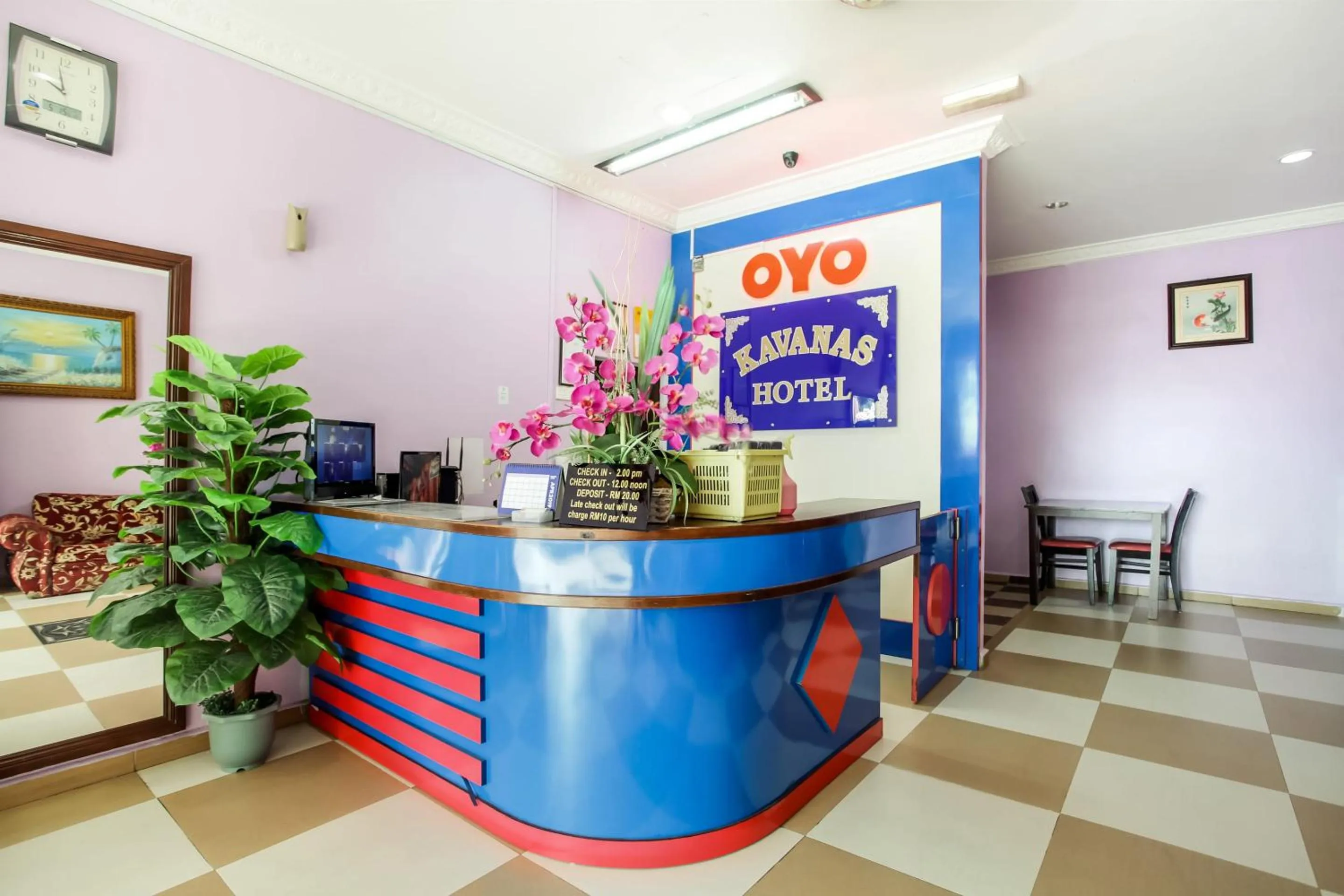 Lobby or reception in Super OYO 89427 Kavanas Hotel Taiping