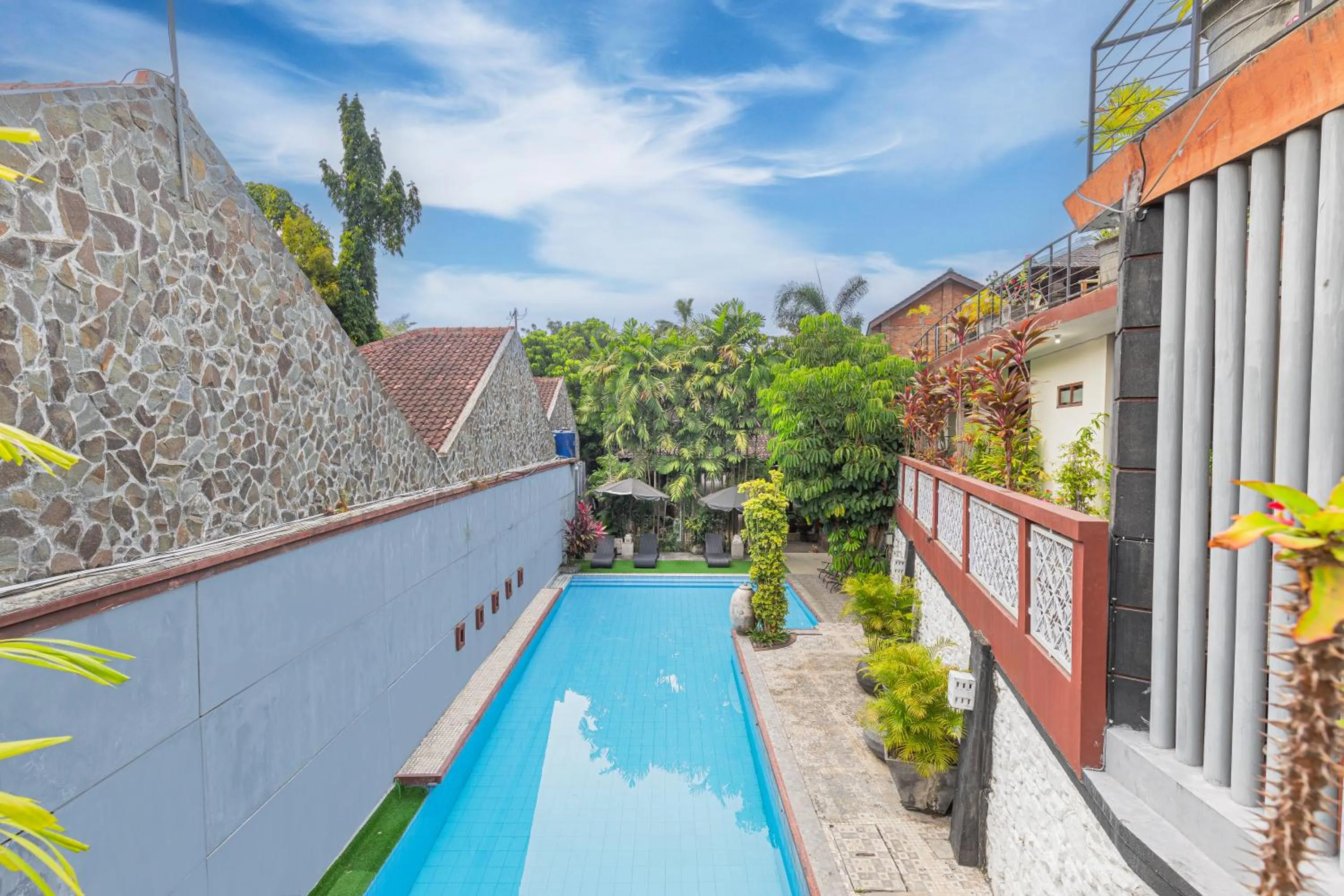 Property building in Pondok Gajah Hotel