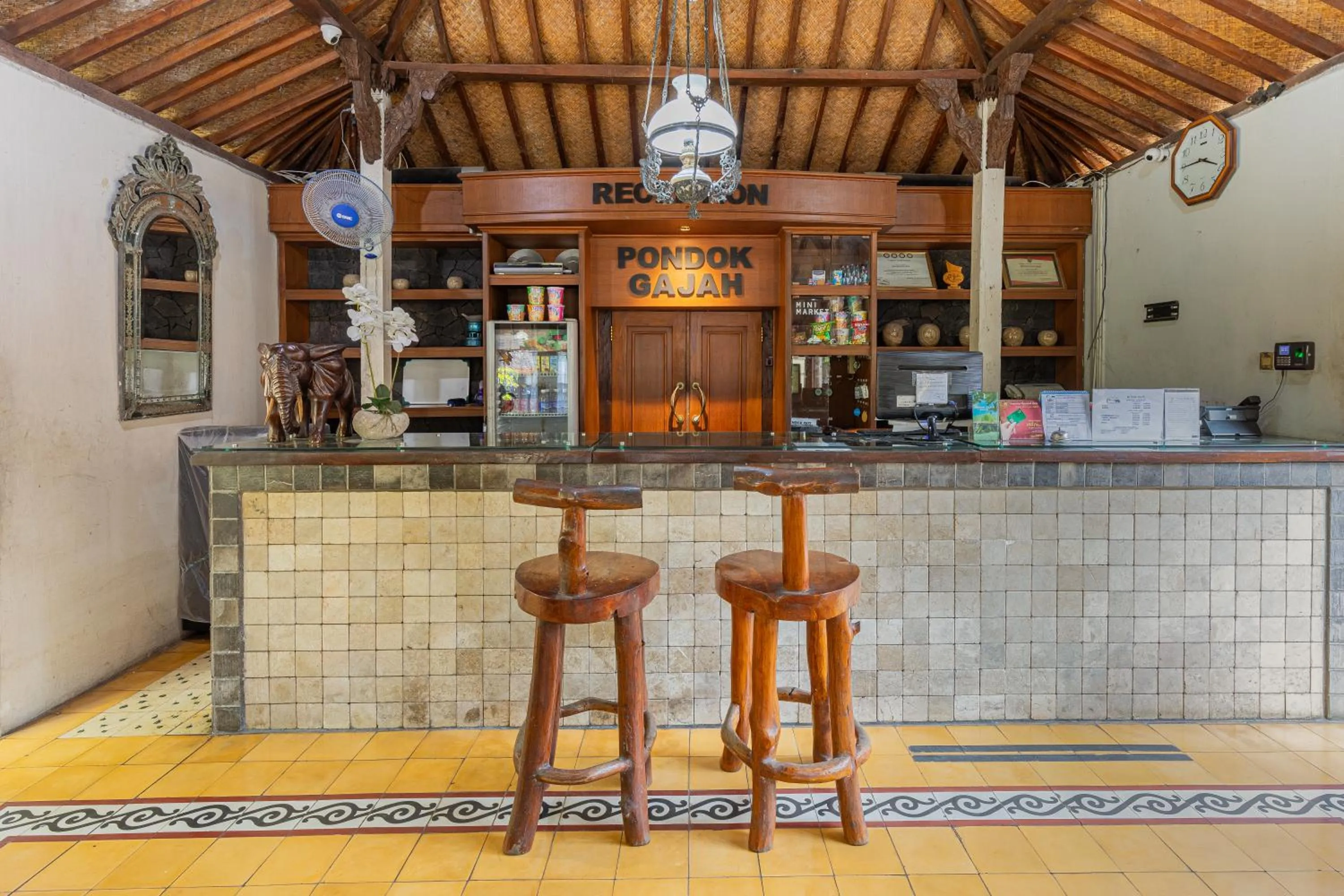 Lobby or reception in Pondok Gajah Hotel
