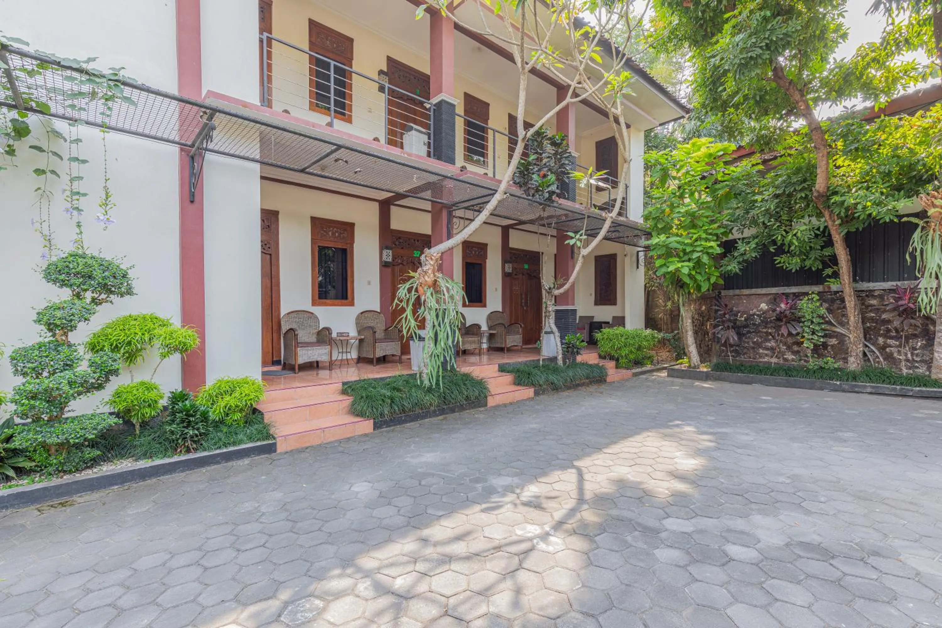 Property building in Pondok Gajah Hotel