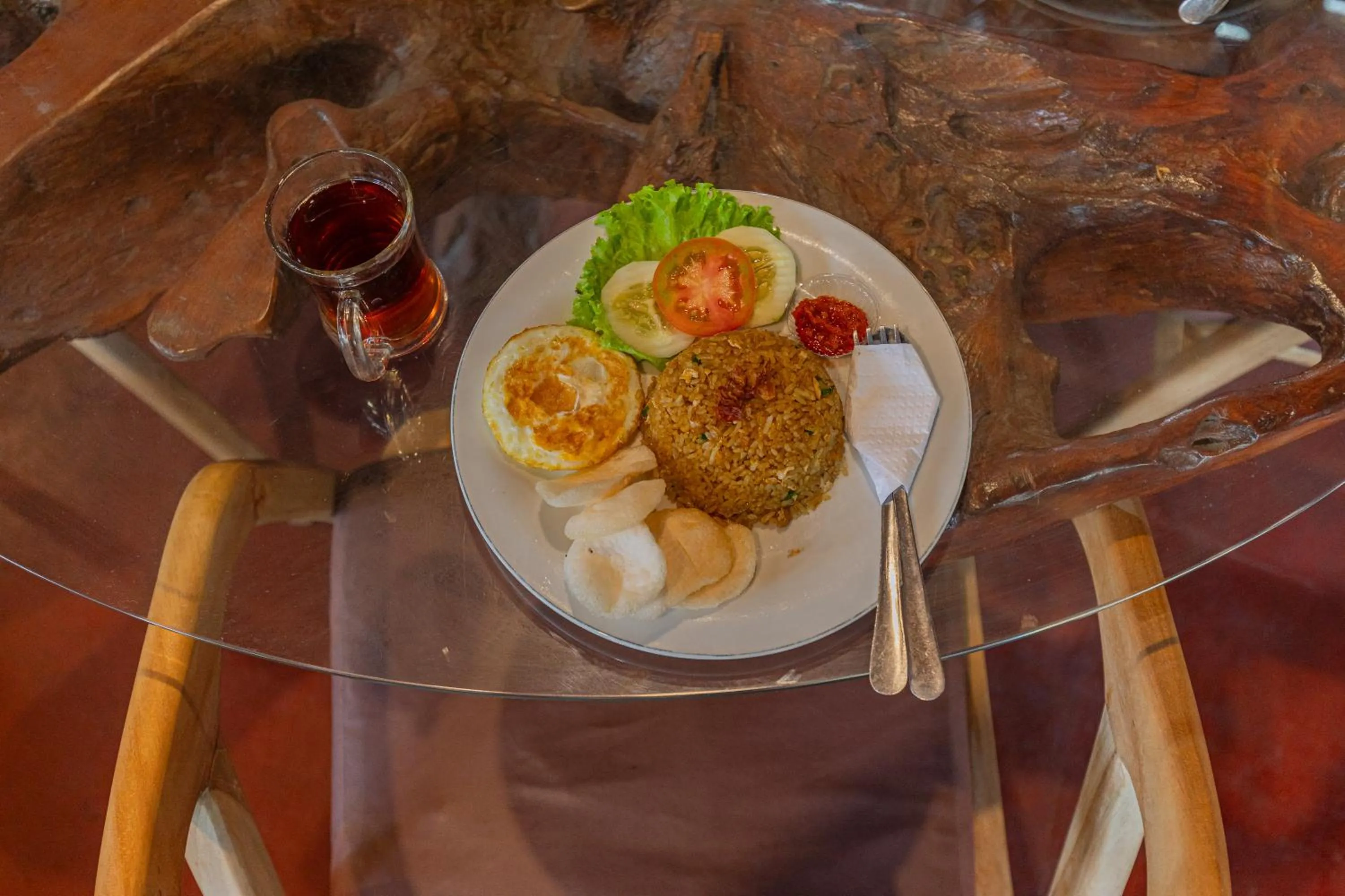 Food and drinks in Pondok Gajah Hotel