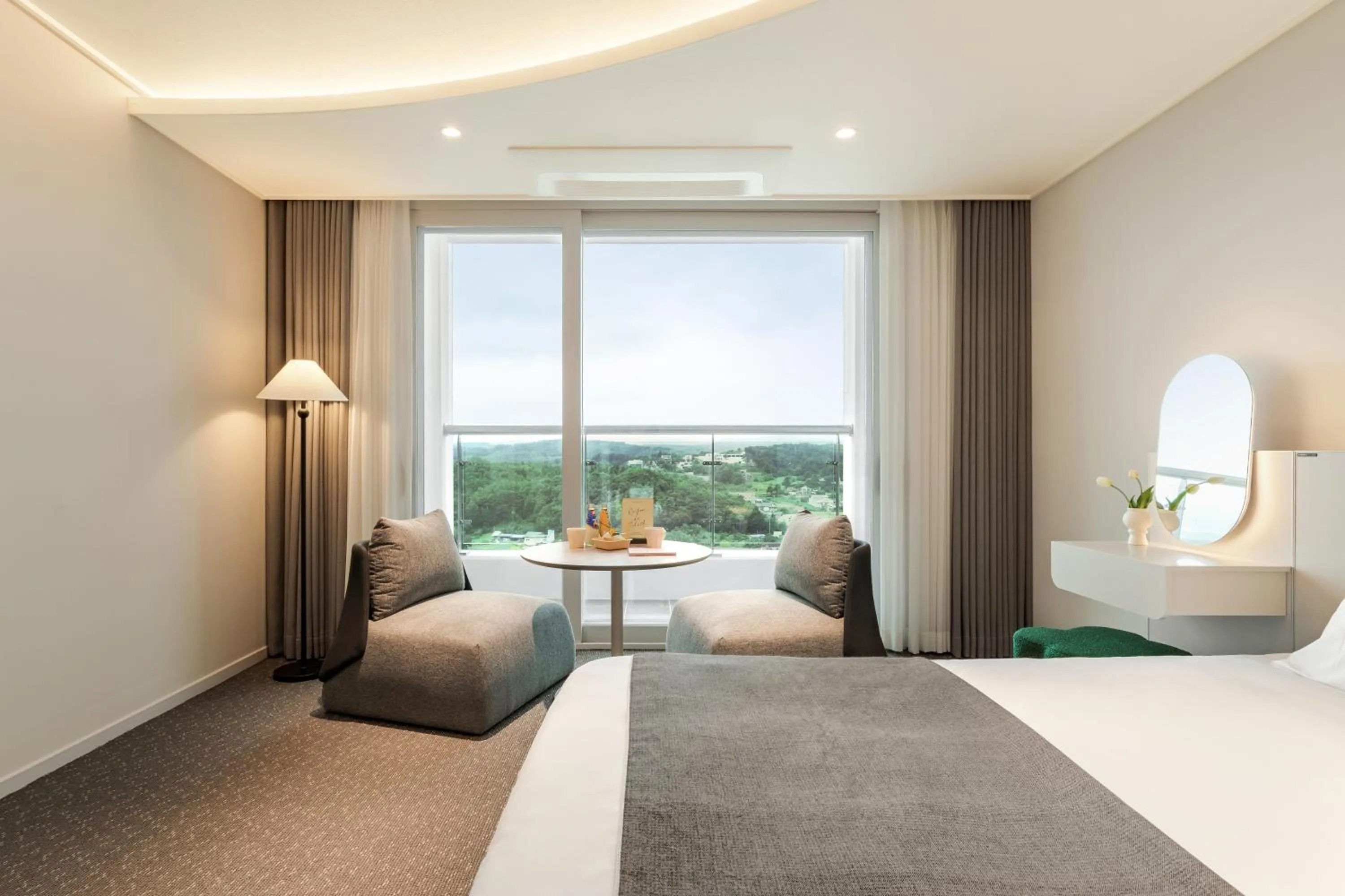 Bed in Urbanstay Naksan Beach