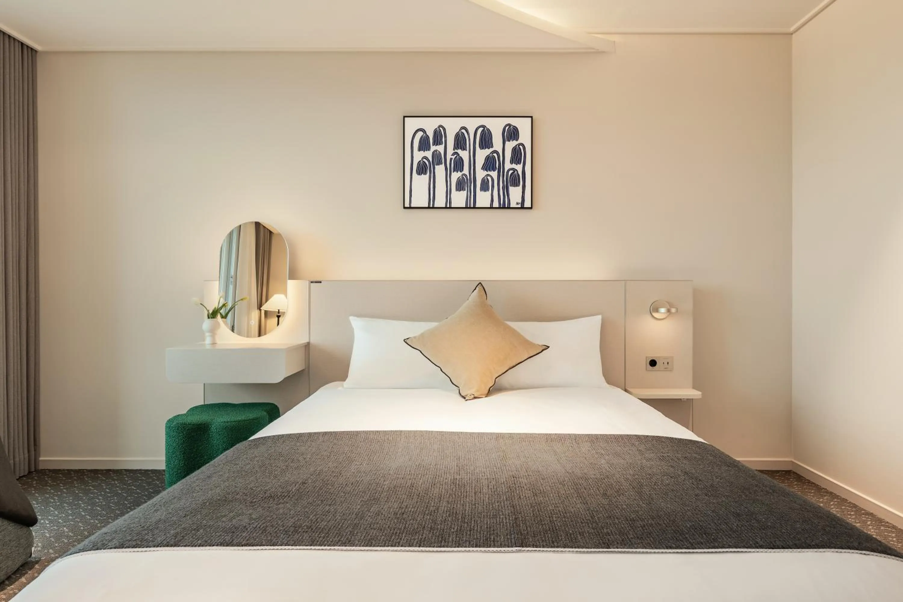 Bed in Urbanstay Naksan Beach