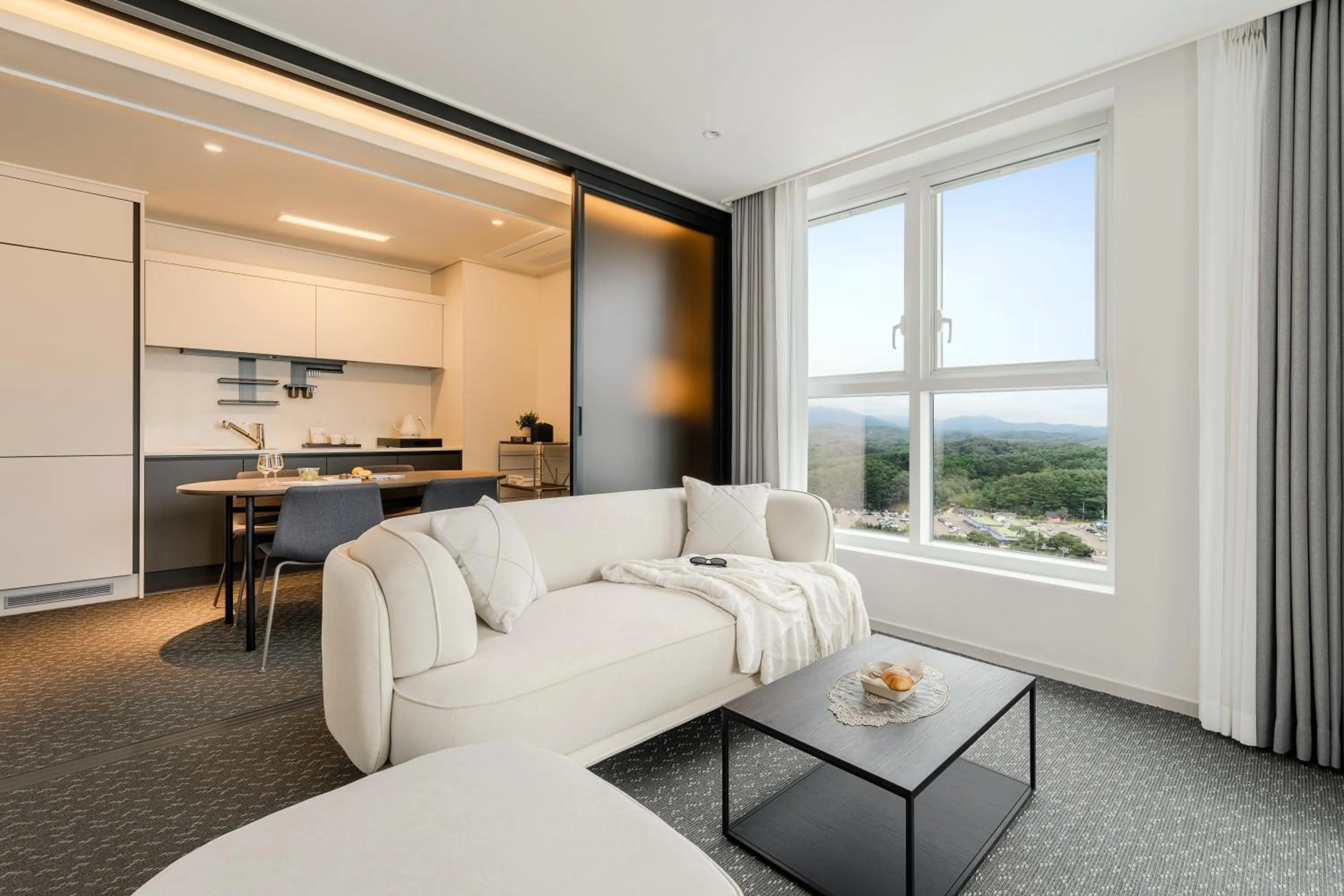 Living room in Urbanstay Naksan Beach