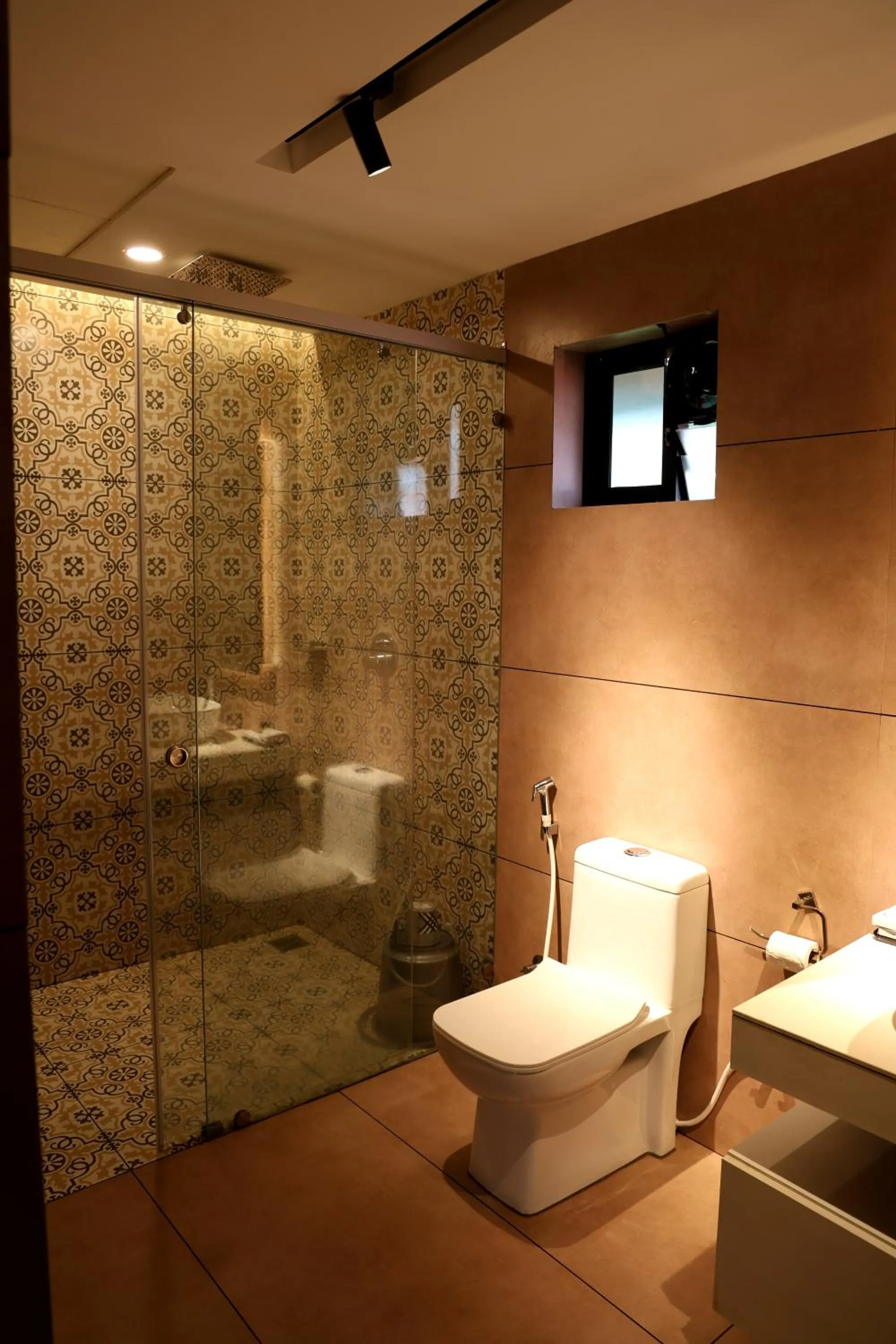 Shower in Bay View Suites, Vythiri, Wayanad