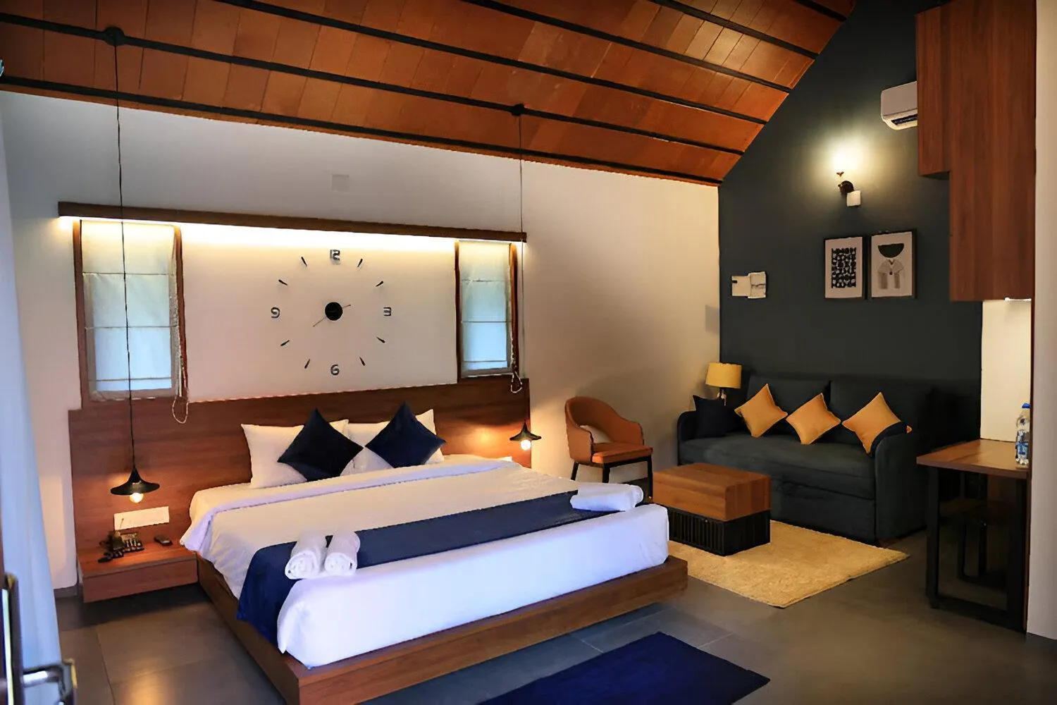 Bed in Bay View Suites, Vythiri, Wayanad