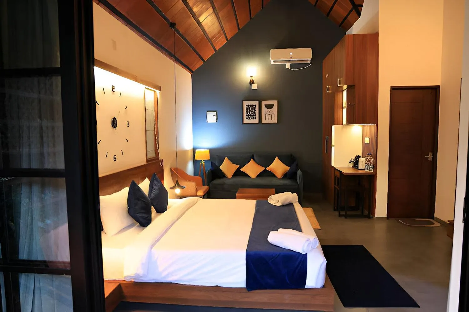 Bed in Bay View Suites, Vythiri, Wayanad