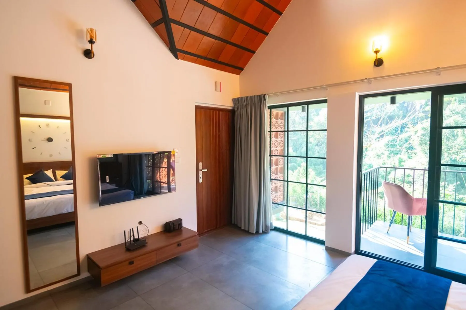 Bed in Bay View Suites, Vythiri, Wayanad