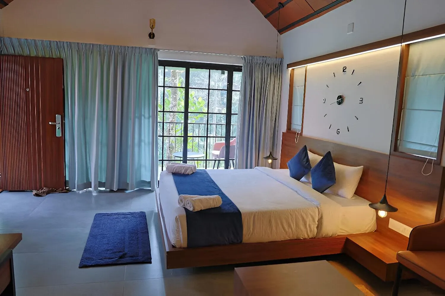 Bed in Bay View Suites, Vythiri, Wayanad