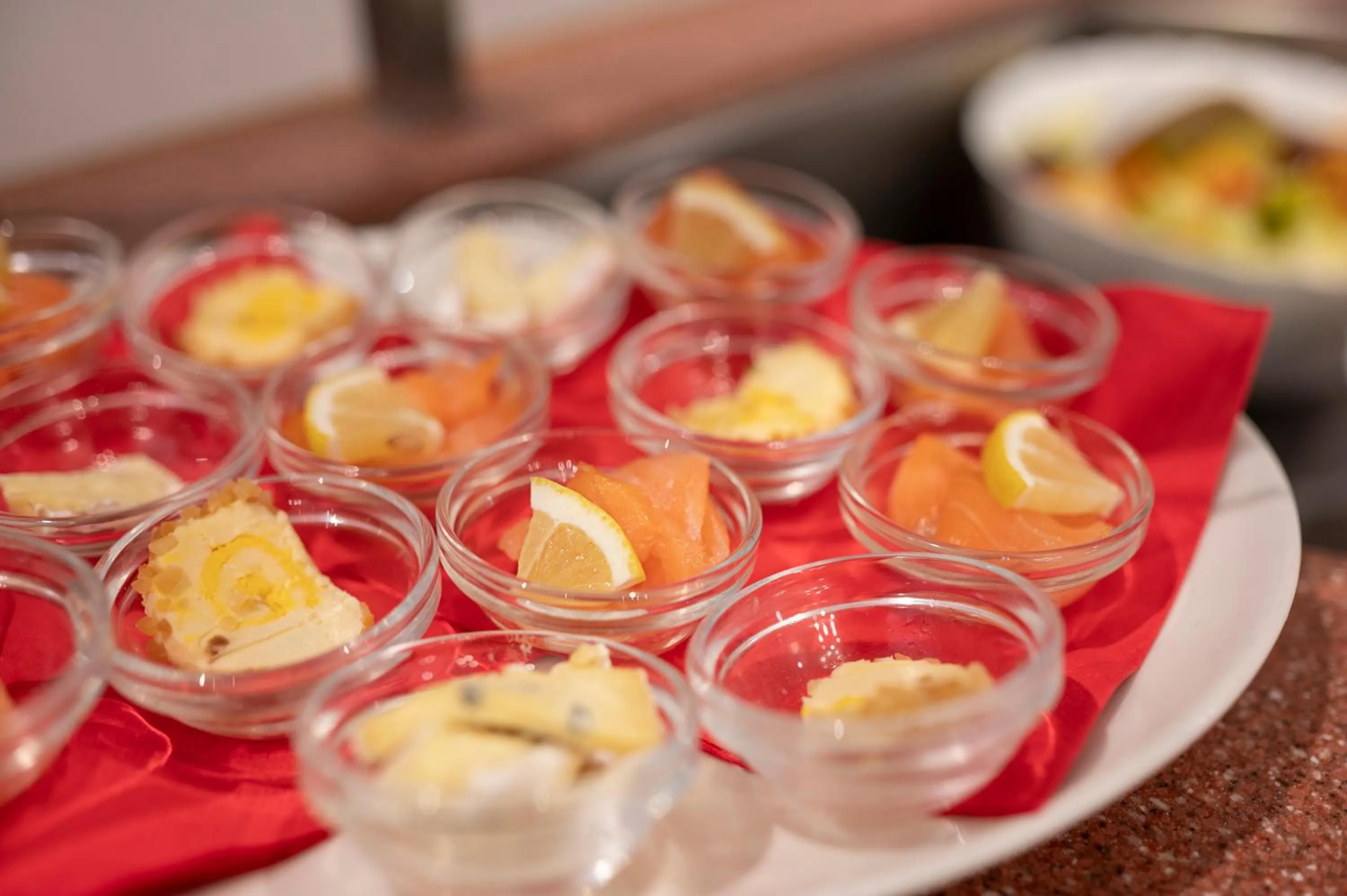 Buffet breakfast in Goldhirsch Aparthotel