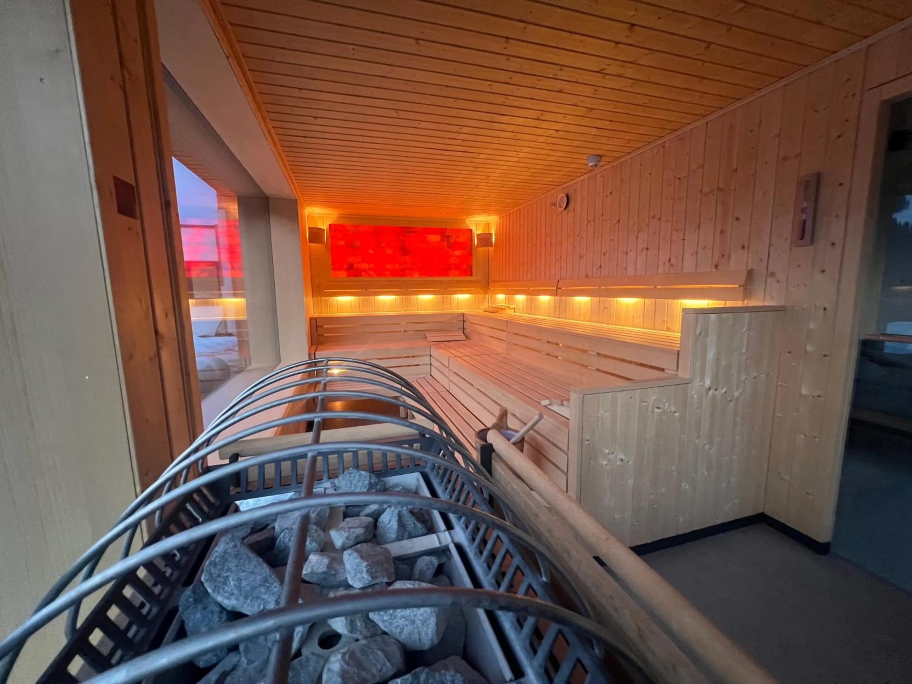 Sauna in Goldhirsch Aparthotel