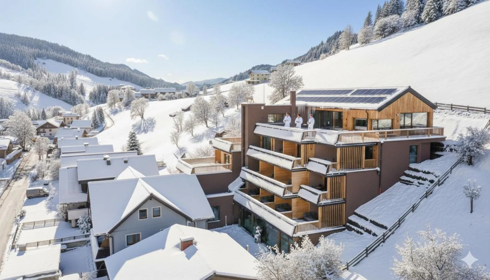 Property building in Goldhirsch Aparthotel