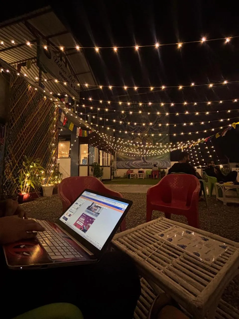 Seating area in Urban Loft Hostel