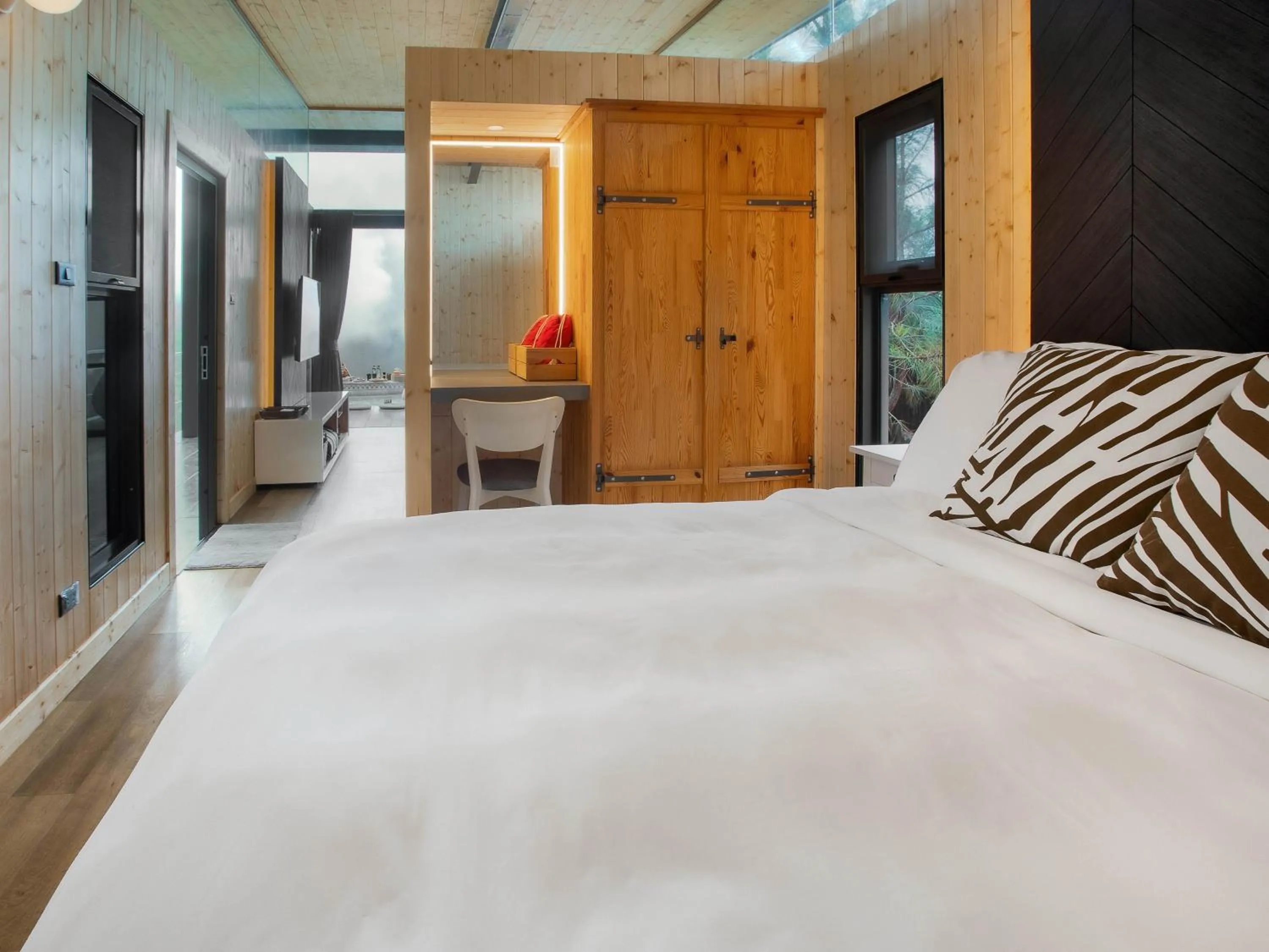 Bed in Pino Latte Khao Kho