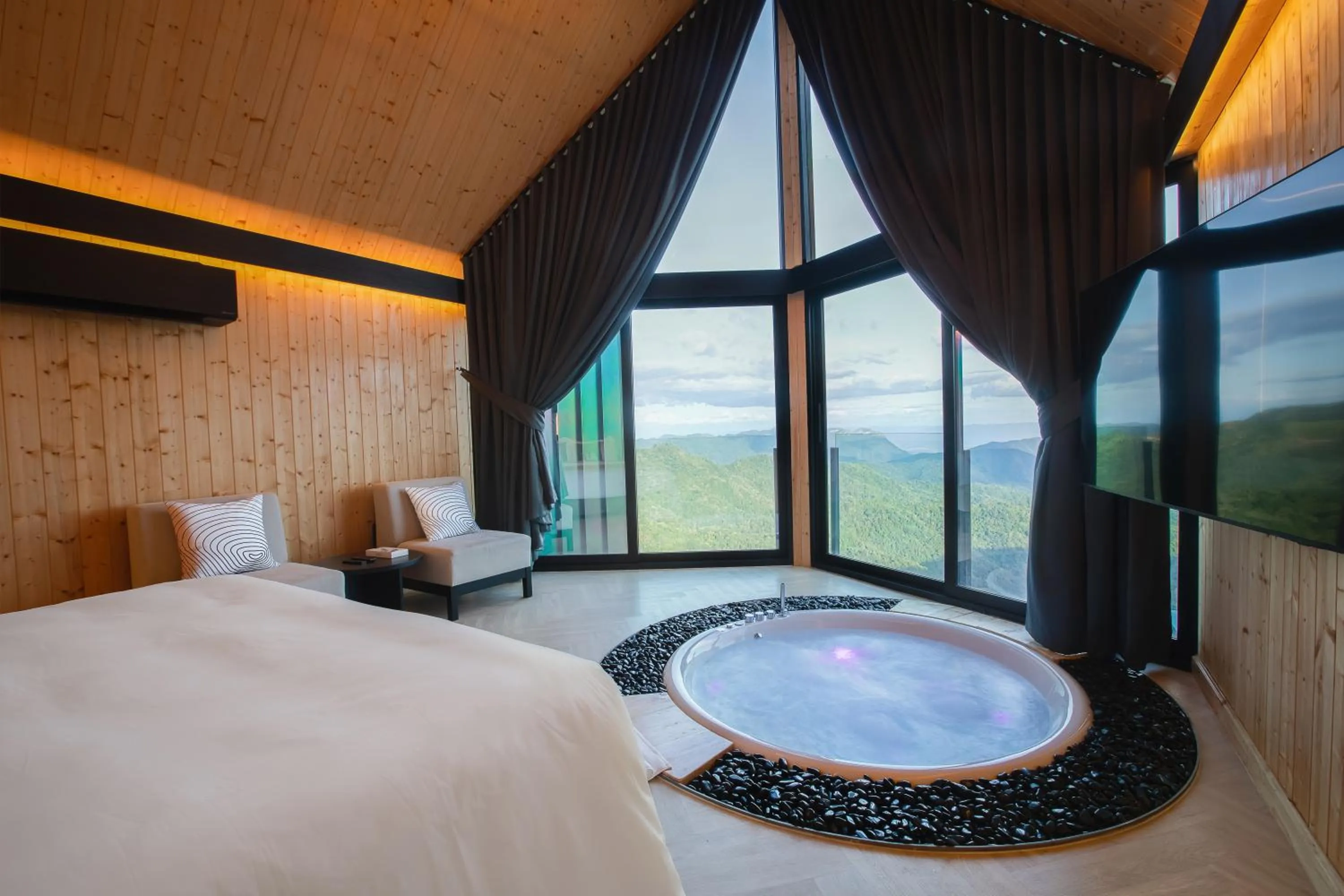 Bed in Pino Latte Khao Kho