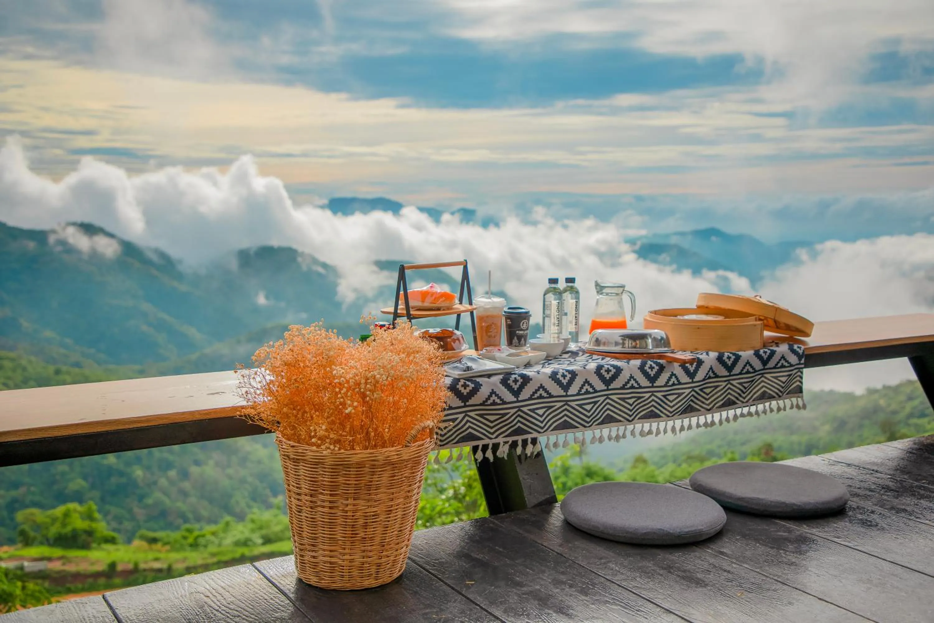 Balcony/Terrace in Pino Latte Khao Kho