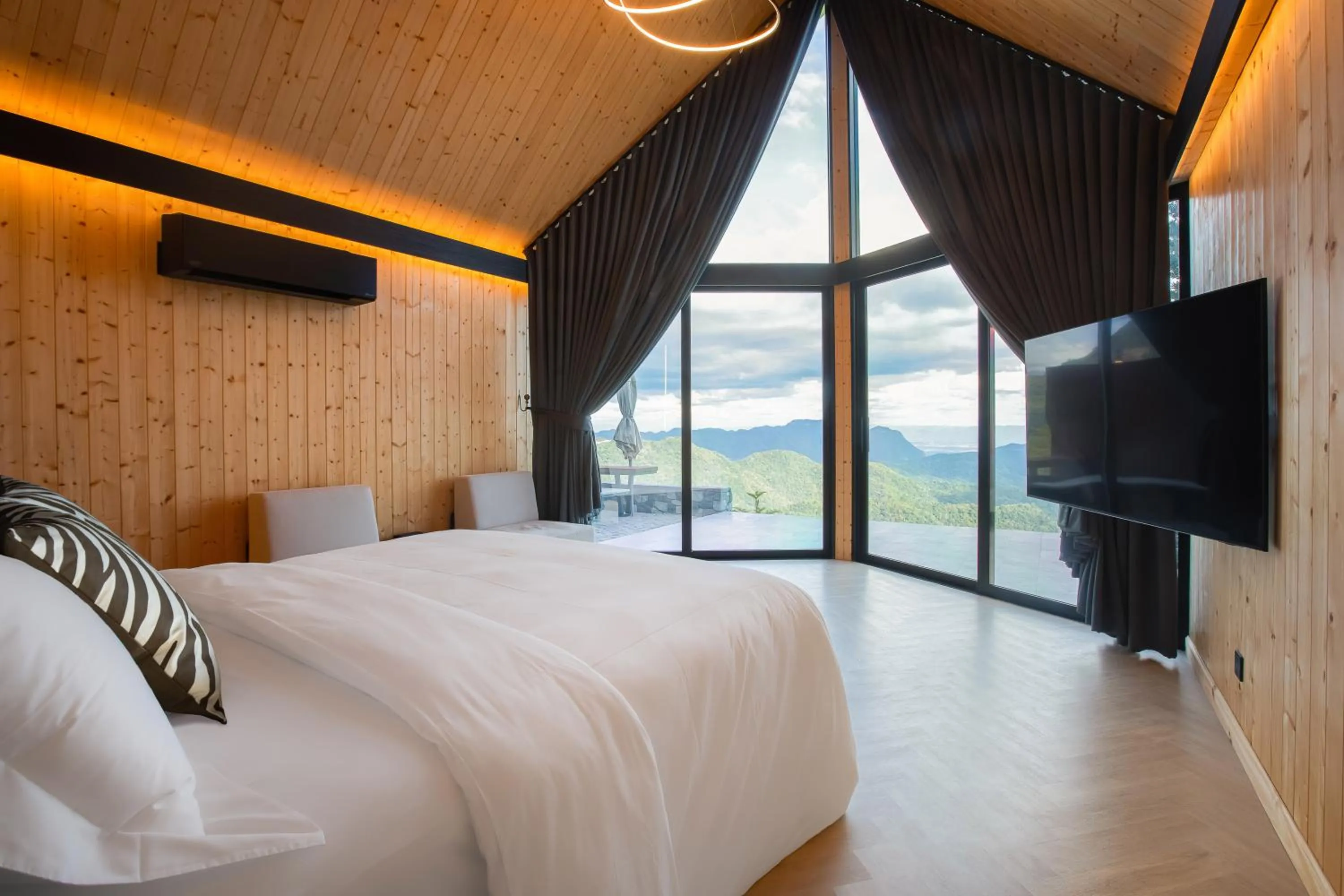 Bed in Pino Latte Khao Kho