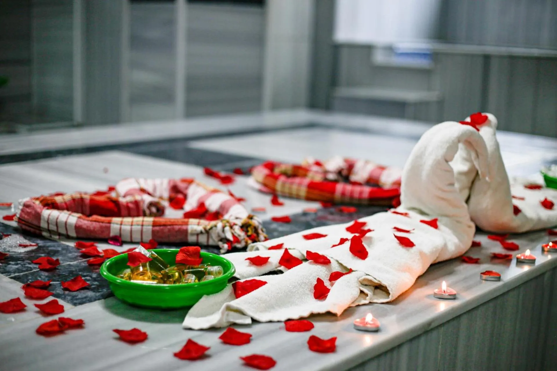 towels in Green Moringa Termal Hotel