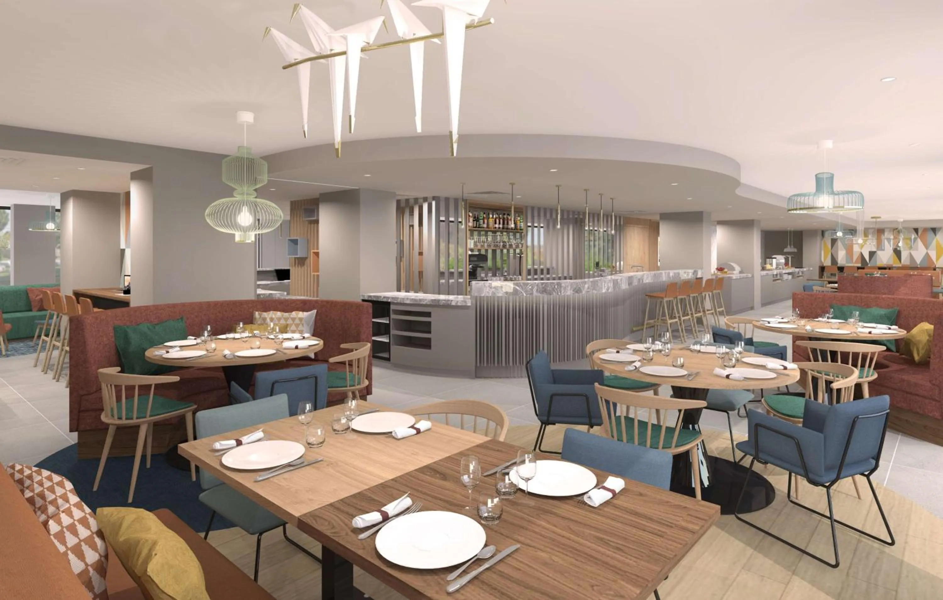 Lounge or bar in Hampton By Hilton Bordeaux Centre Meriadeck