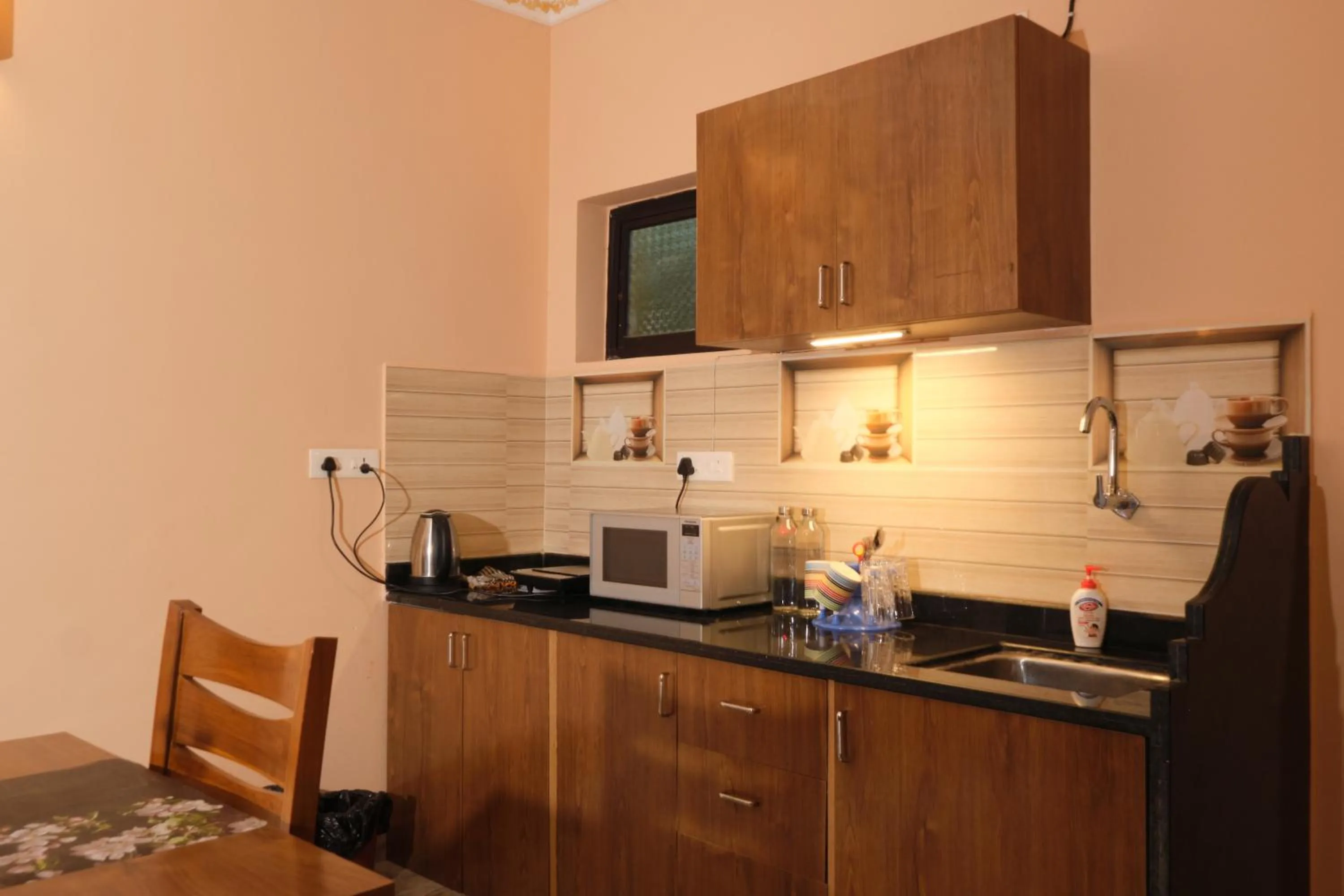Kitchen or kitchenette in Rodrigues Residency Goa
