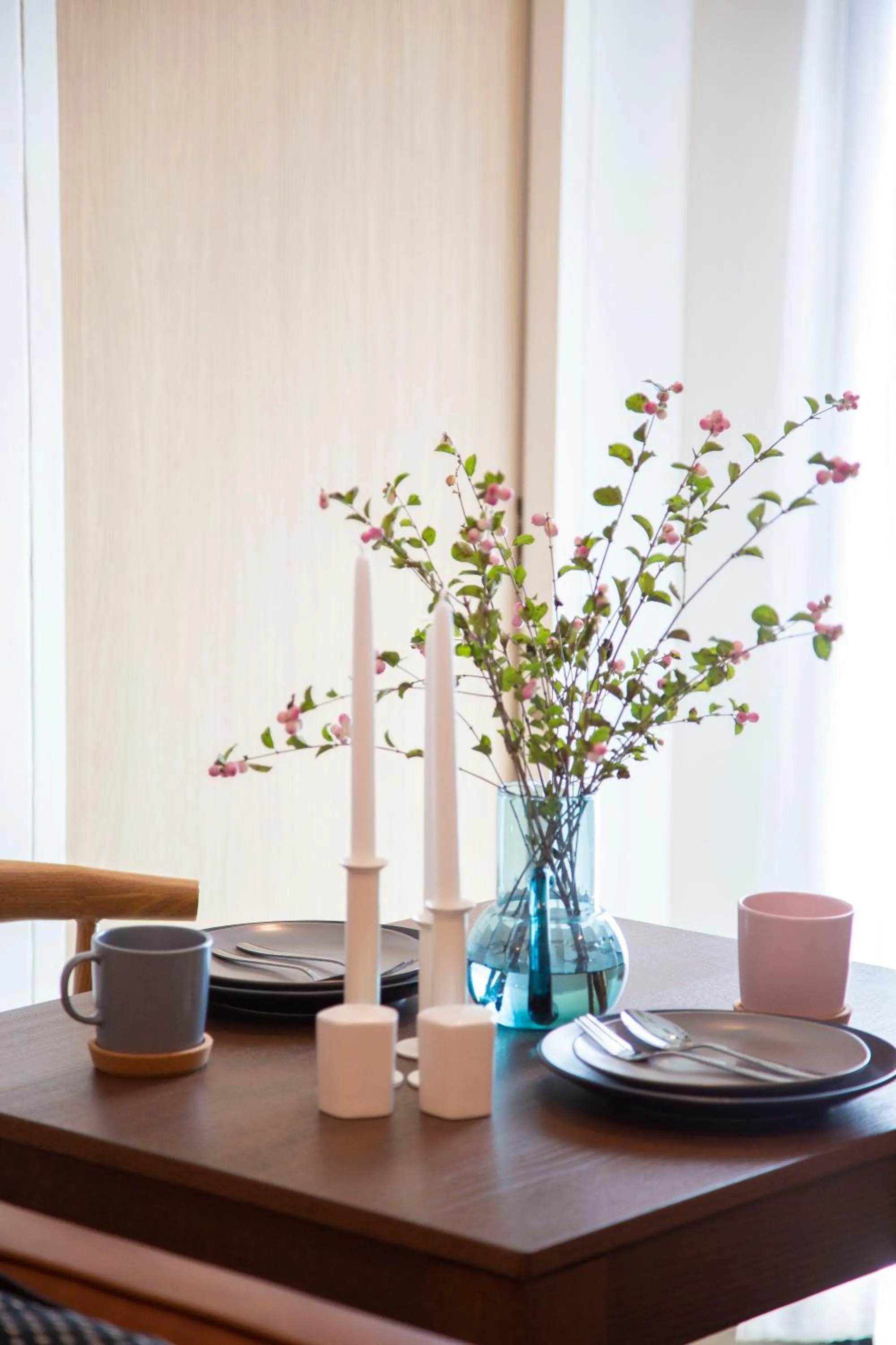 Dining area in Parrish Serviced Apartment