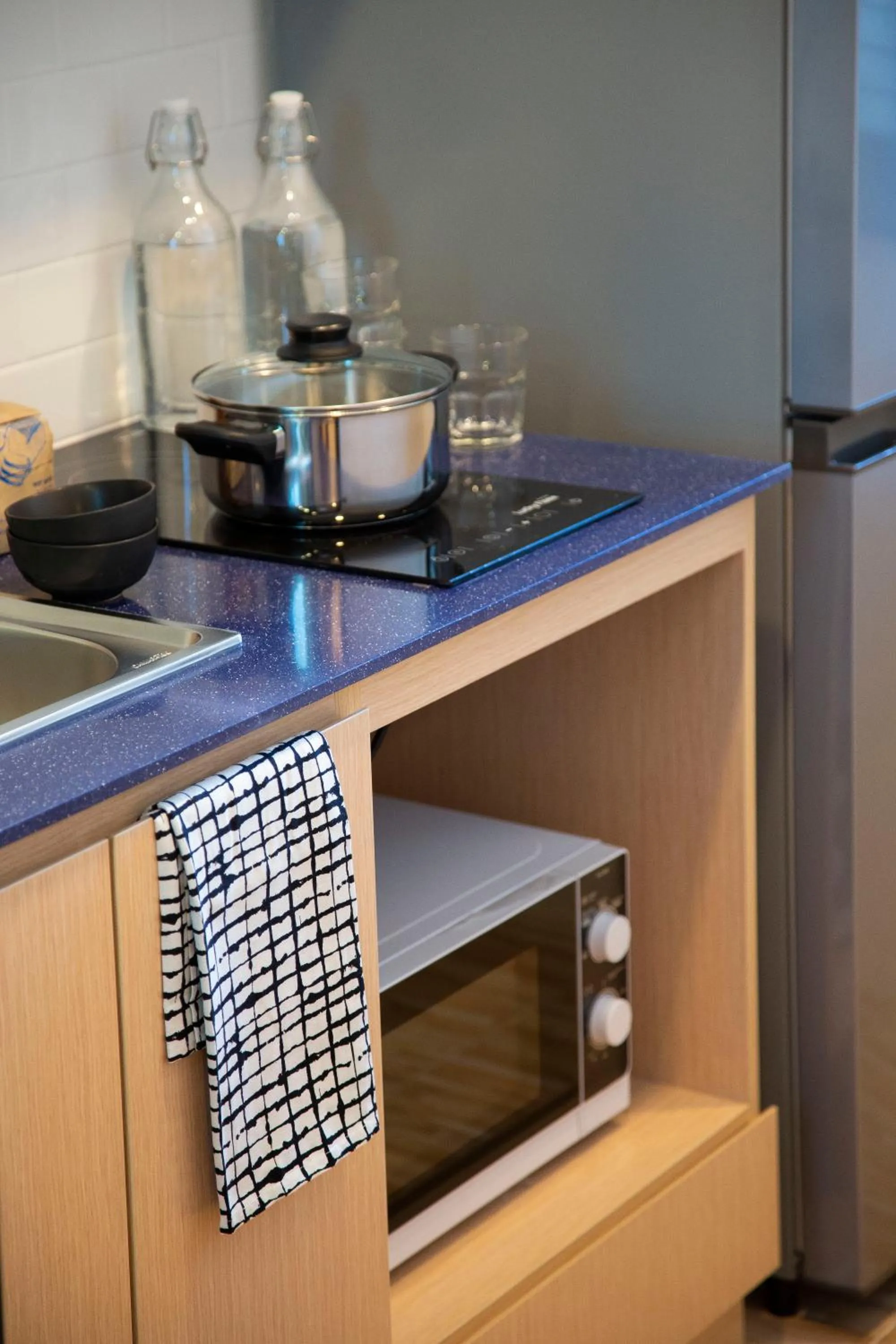 Kitchen or kitchenette in Parrish Serviced Apartment