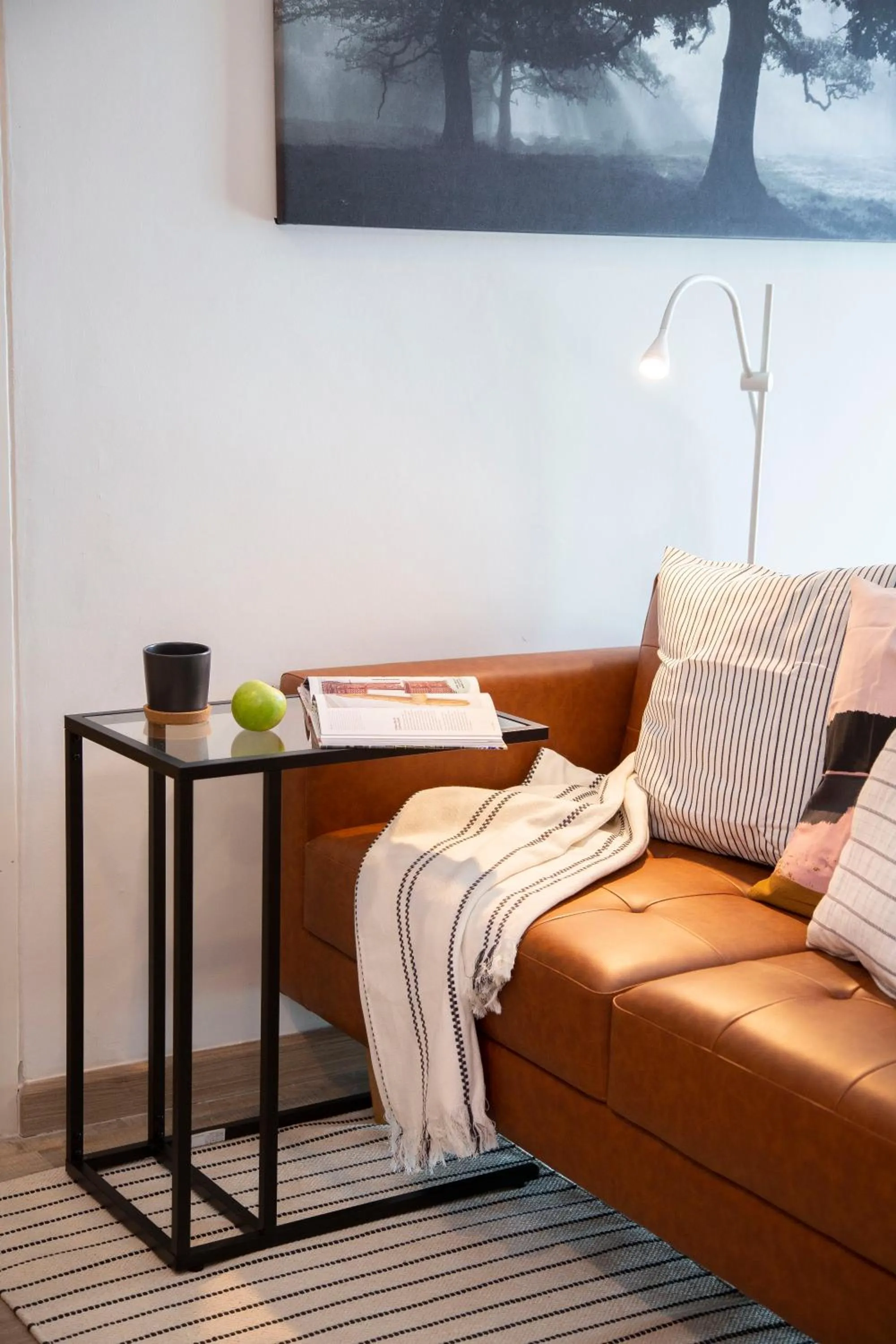 Living room in Parrish Serviced Apartment