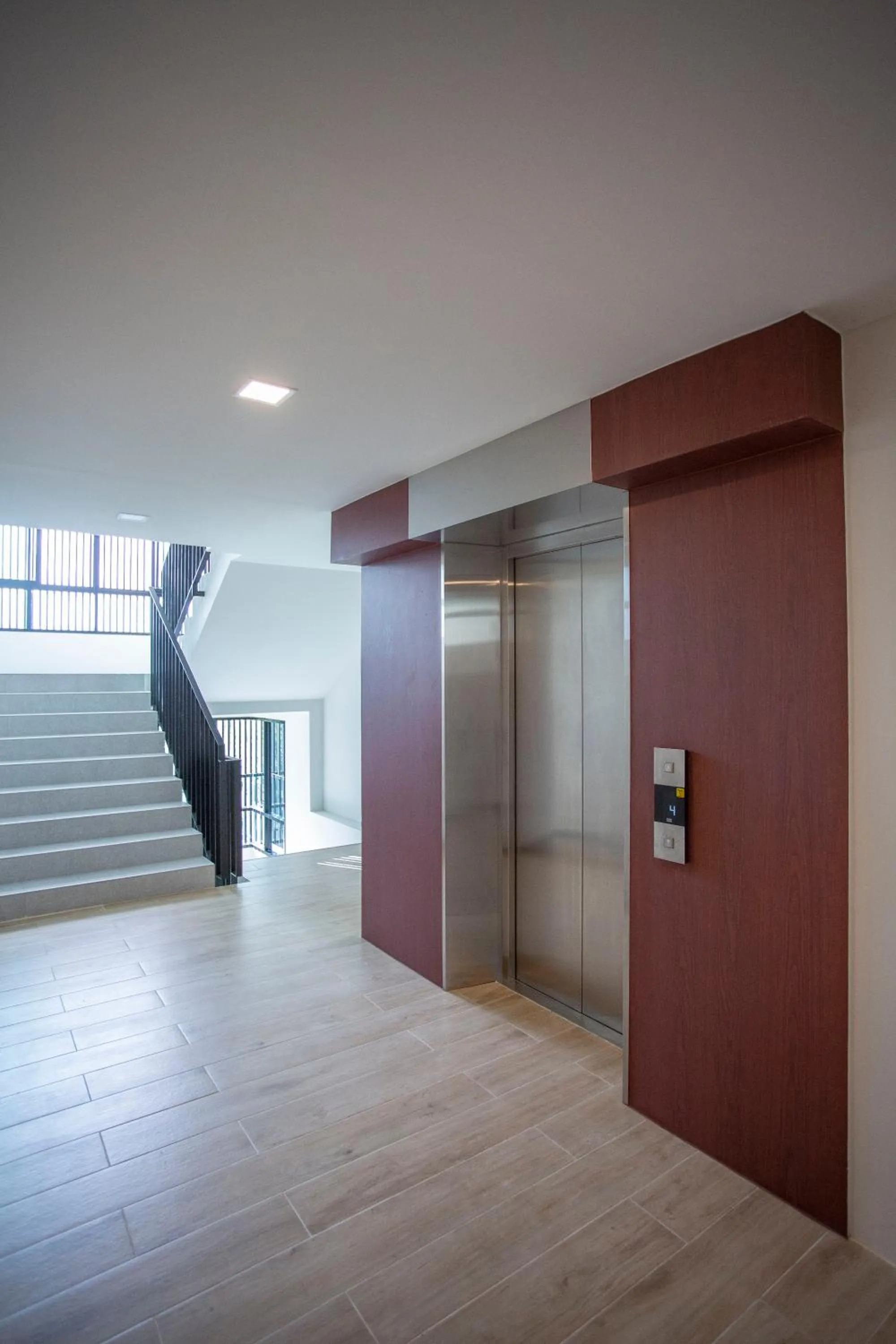 elevator in Parrish Serviced Apartment