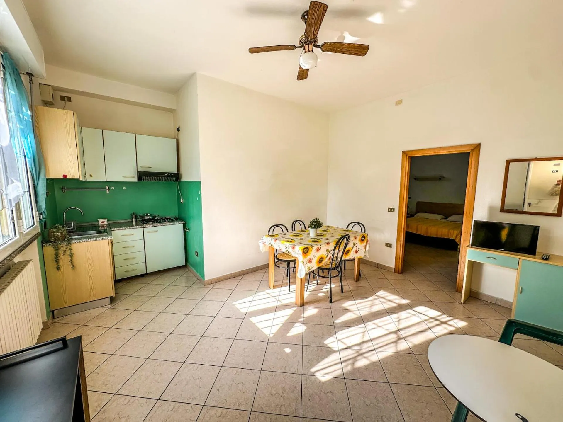 Kitchen or kitchenette in Hotel & Residence Parador