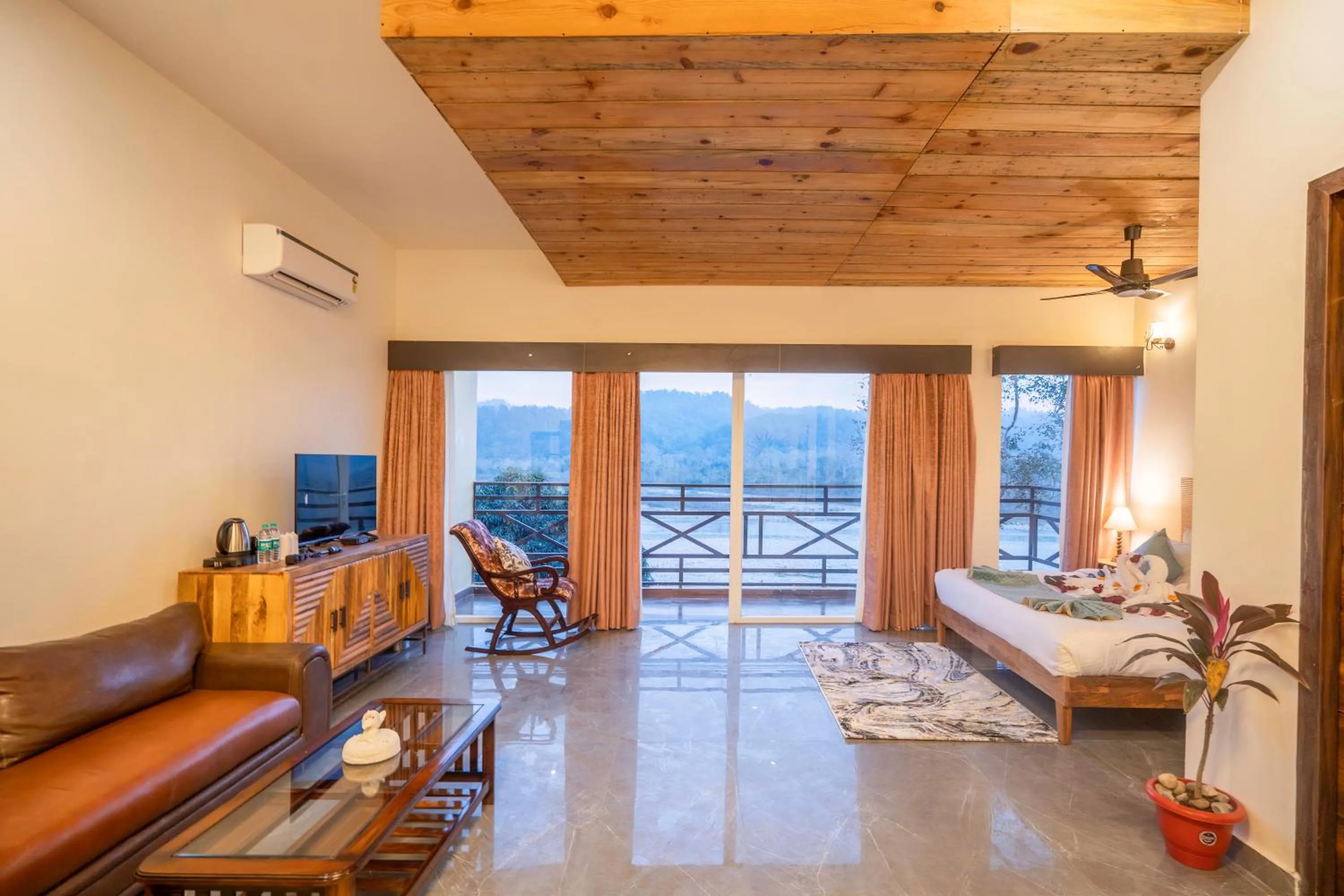 Bed in La Perle River Resort By Excel Hotels & Resorts