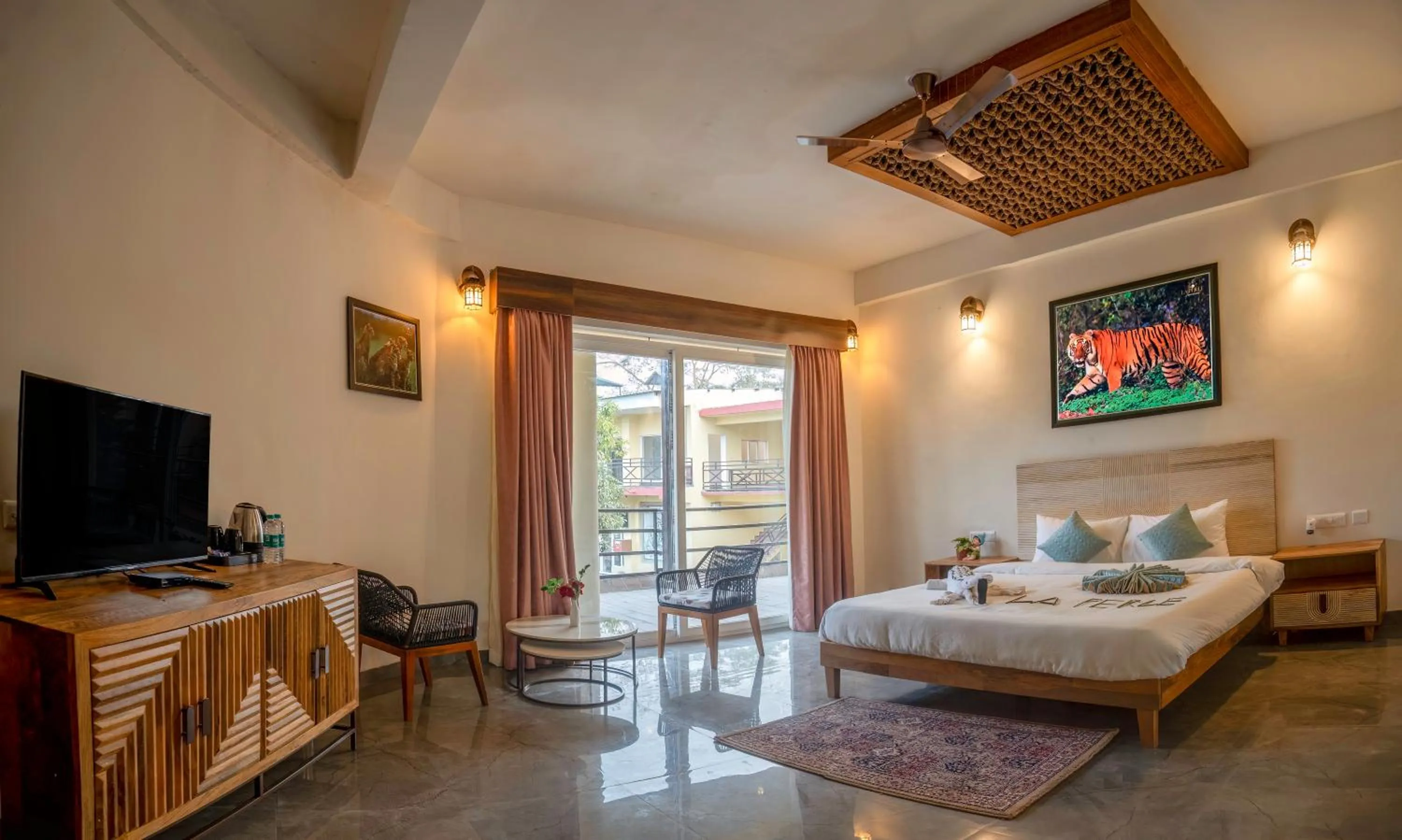 Bed in La Perle River Resort By Excel Hotels & Resorts