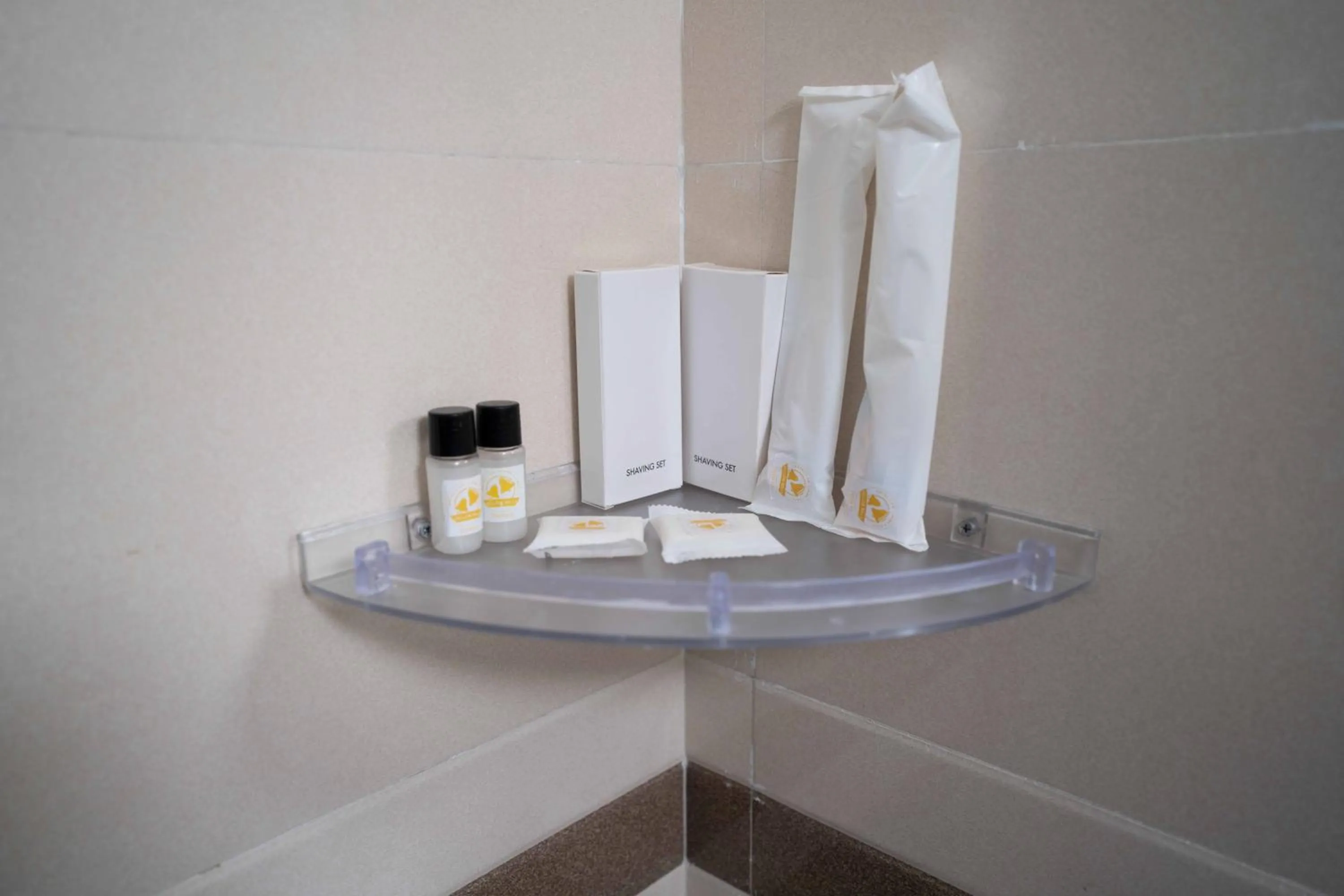 Bathroom in Yellow Bells Studios And Suites