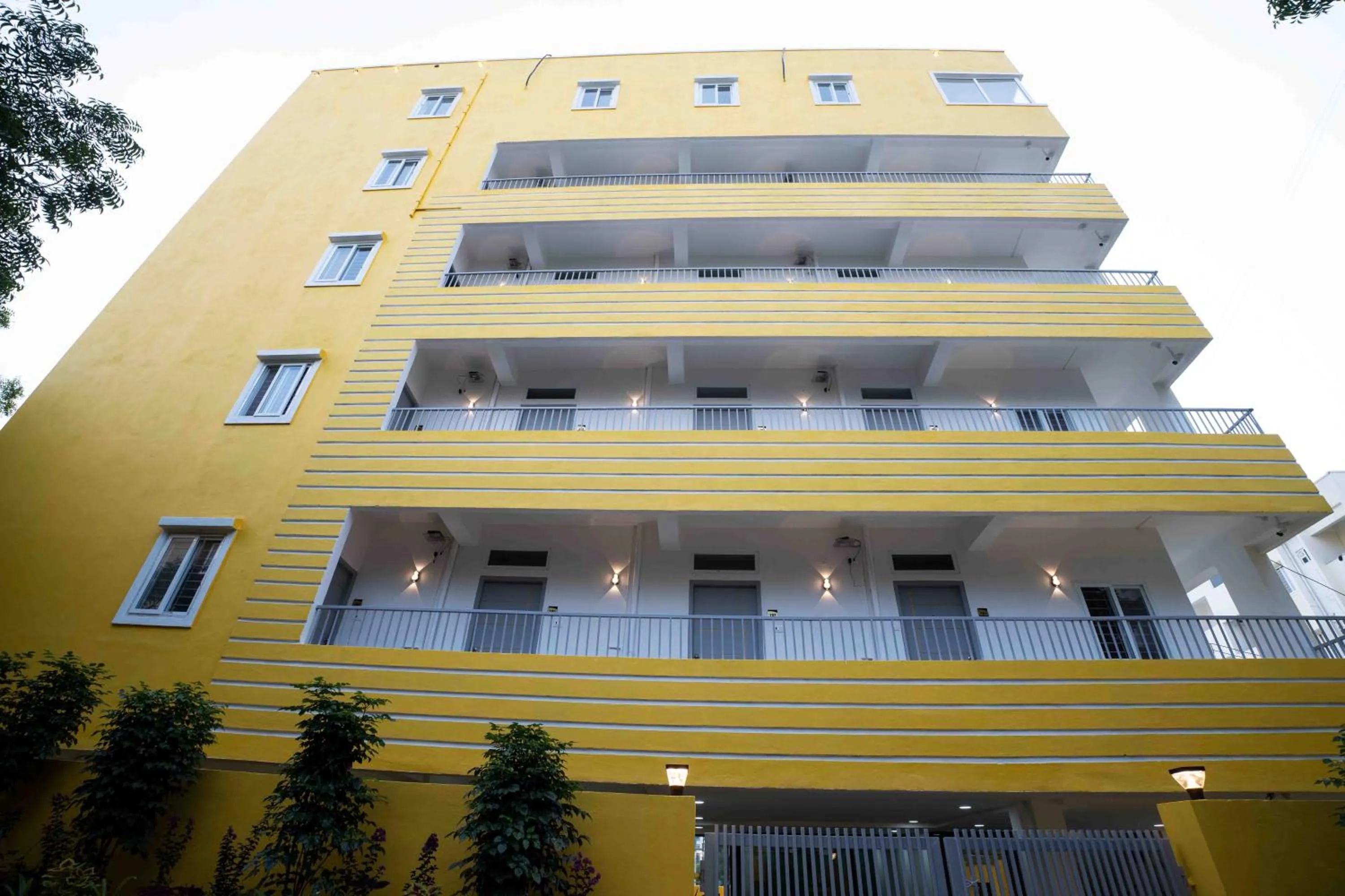 Property building in Yellow Bells Studios And Suites