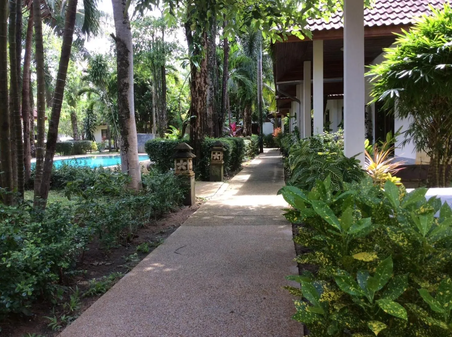 Garden in Cousin Resort