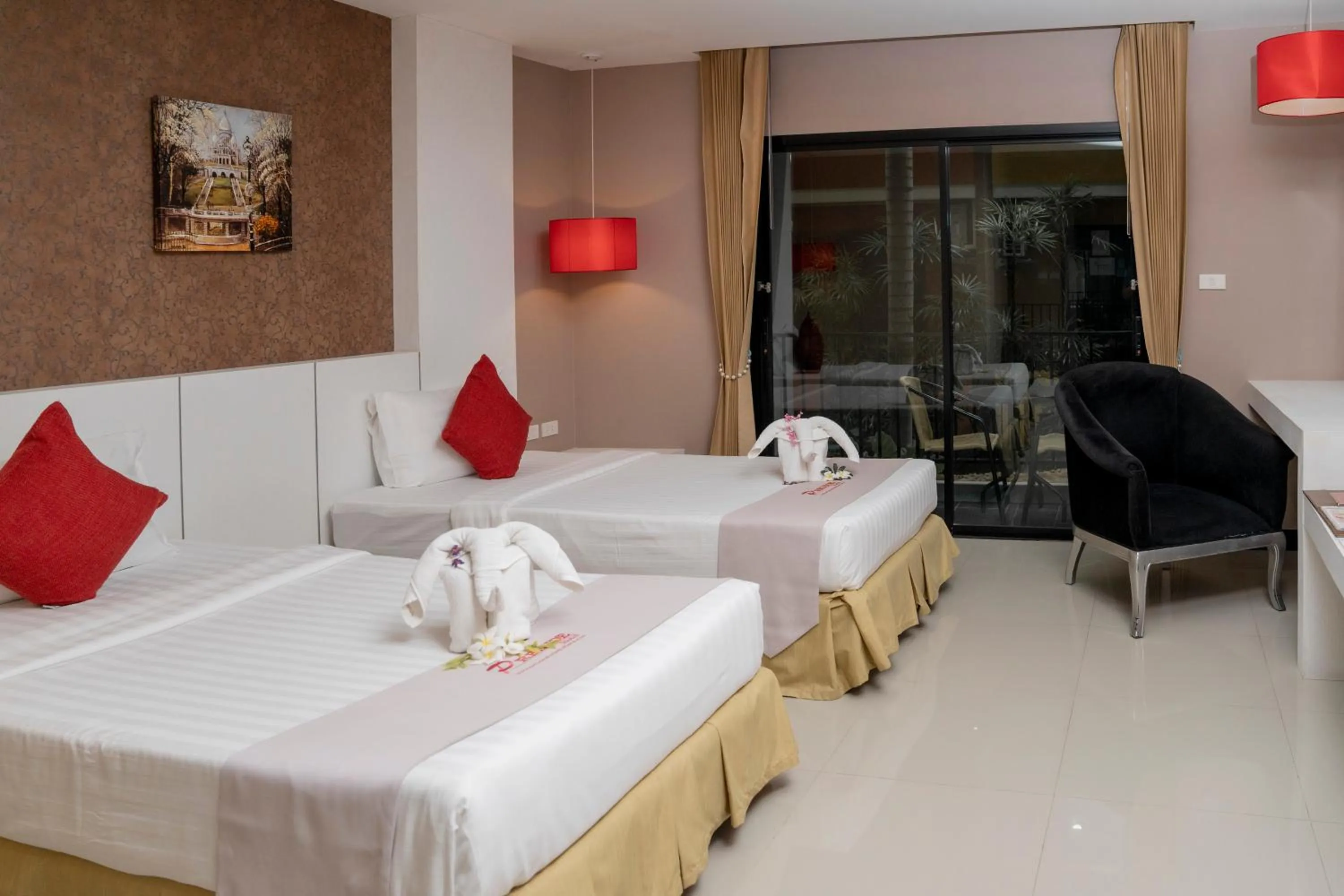 Bed in Prelude Hotel