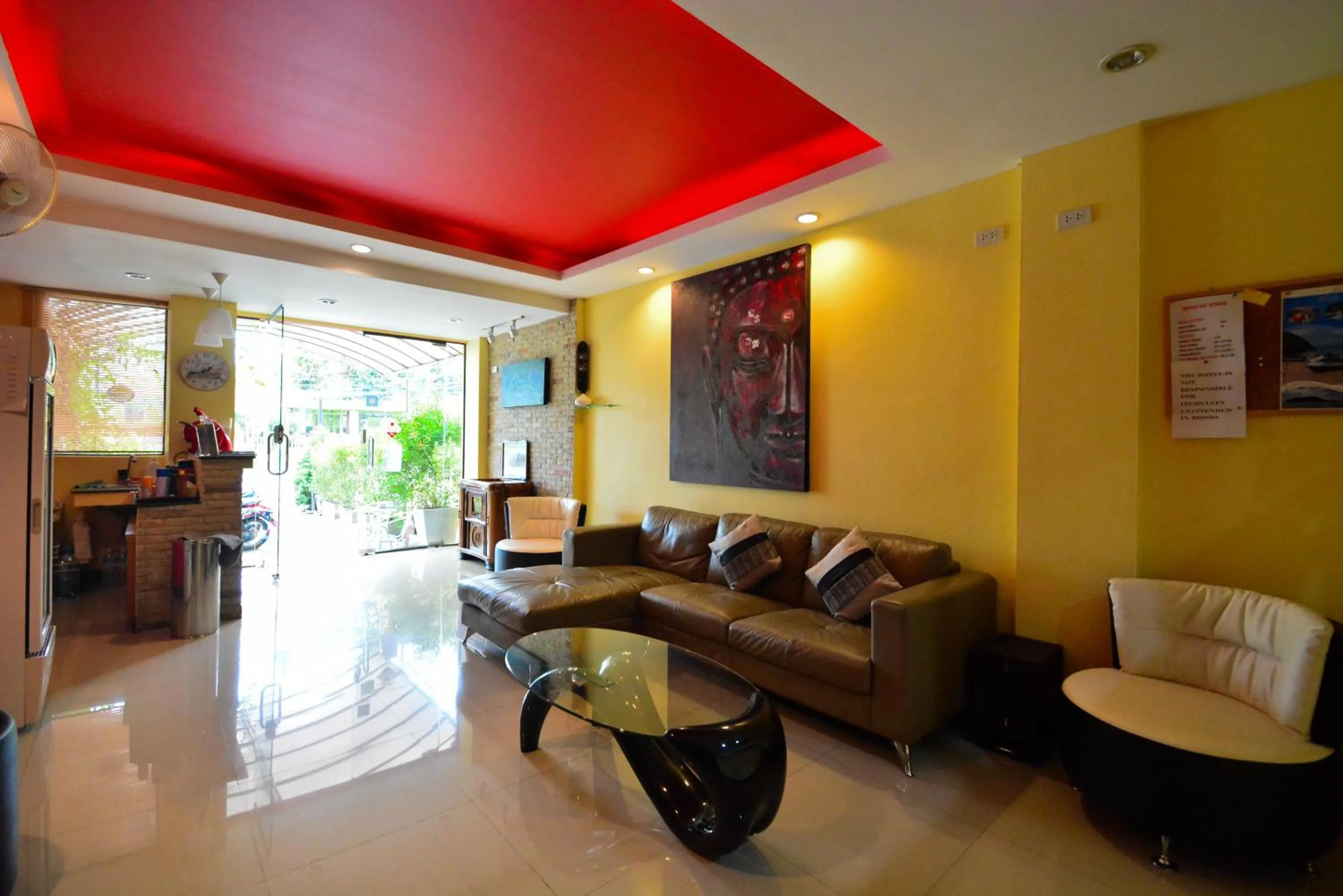 Lobby or reception in Gecko Hotel