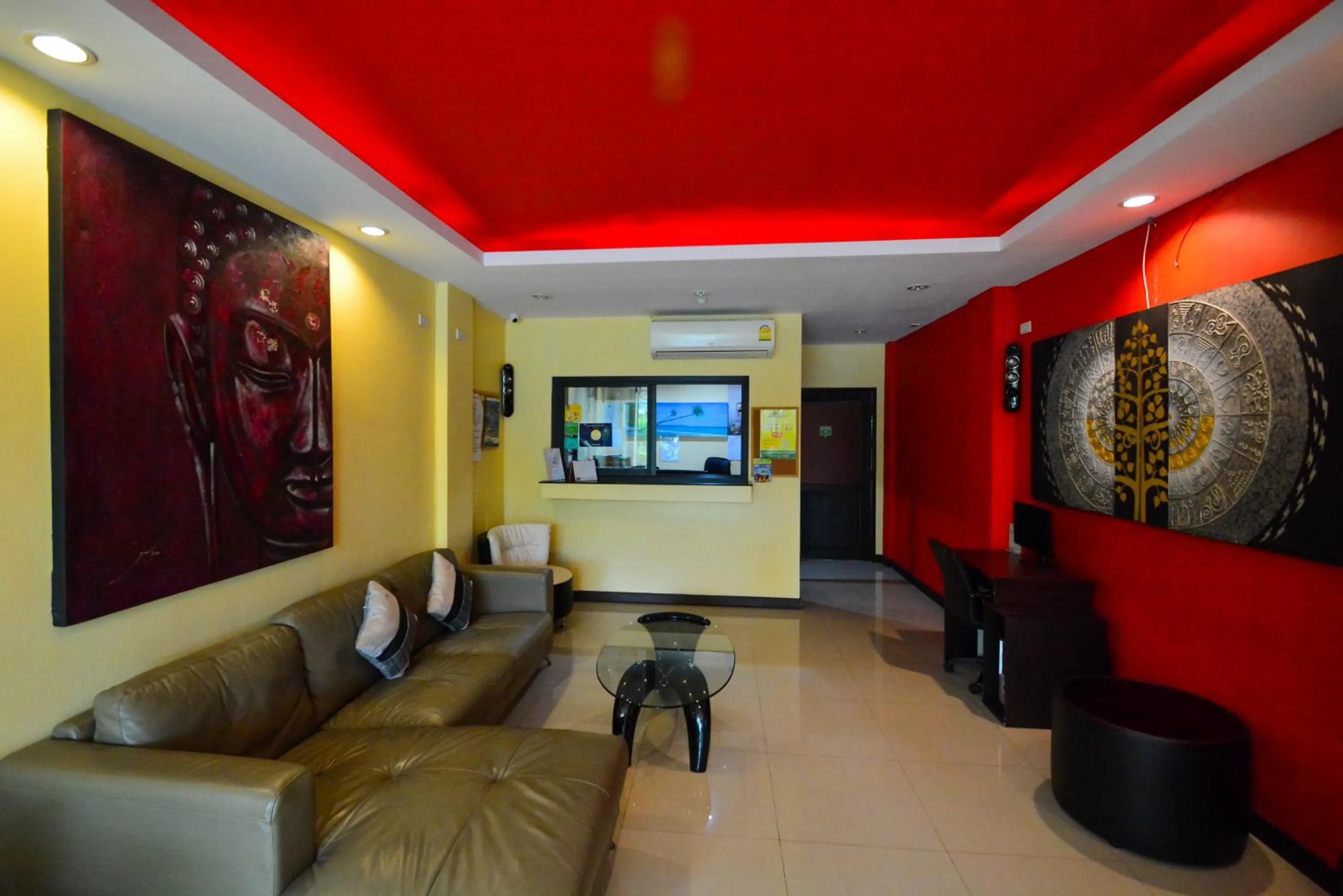 Lobby or reception in Gecko Hotel