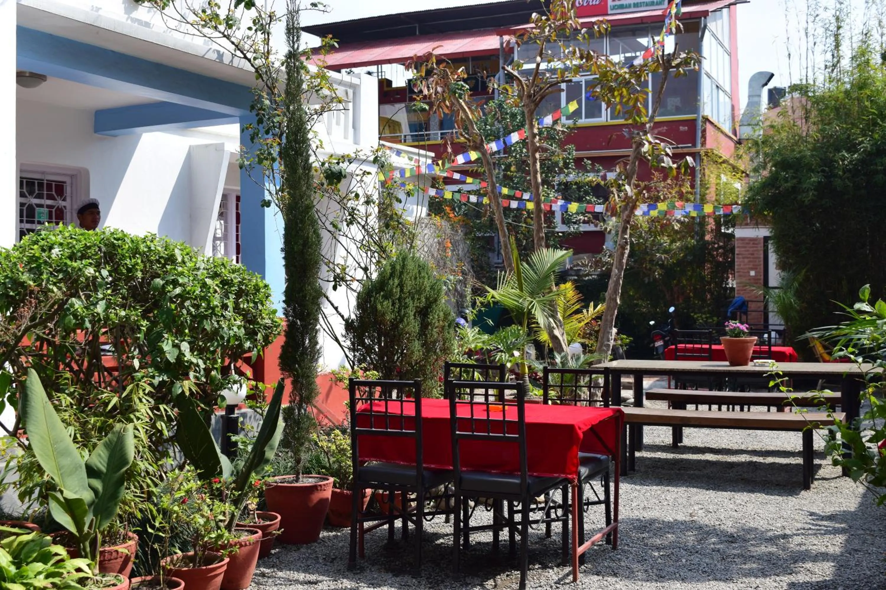 Patio in Cocina Mitho Chha BNB