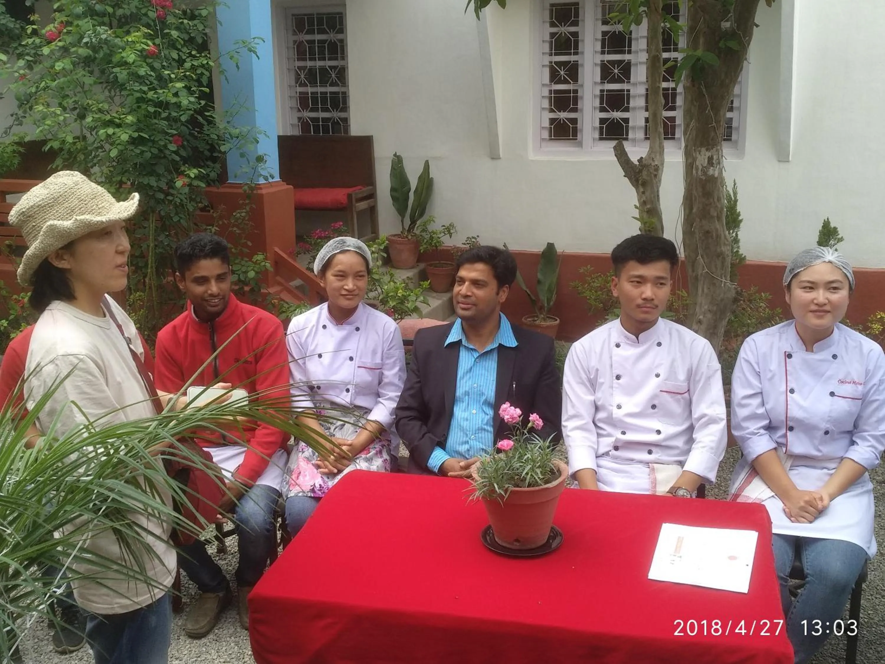 People in Cocina Mitho Chha BNB