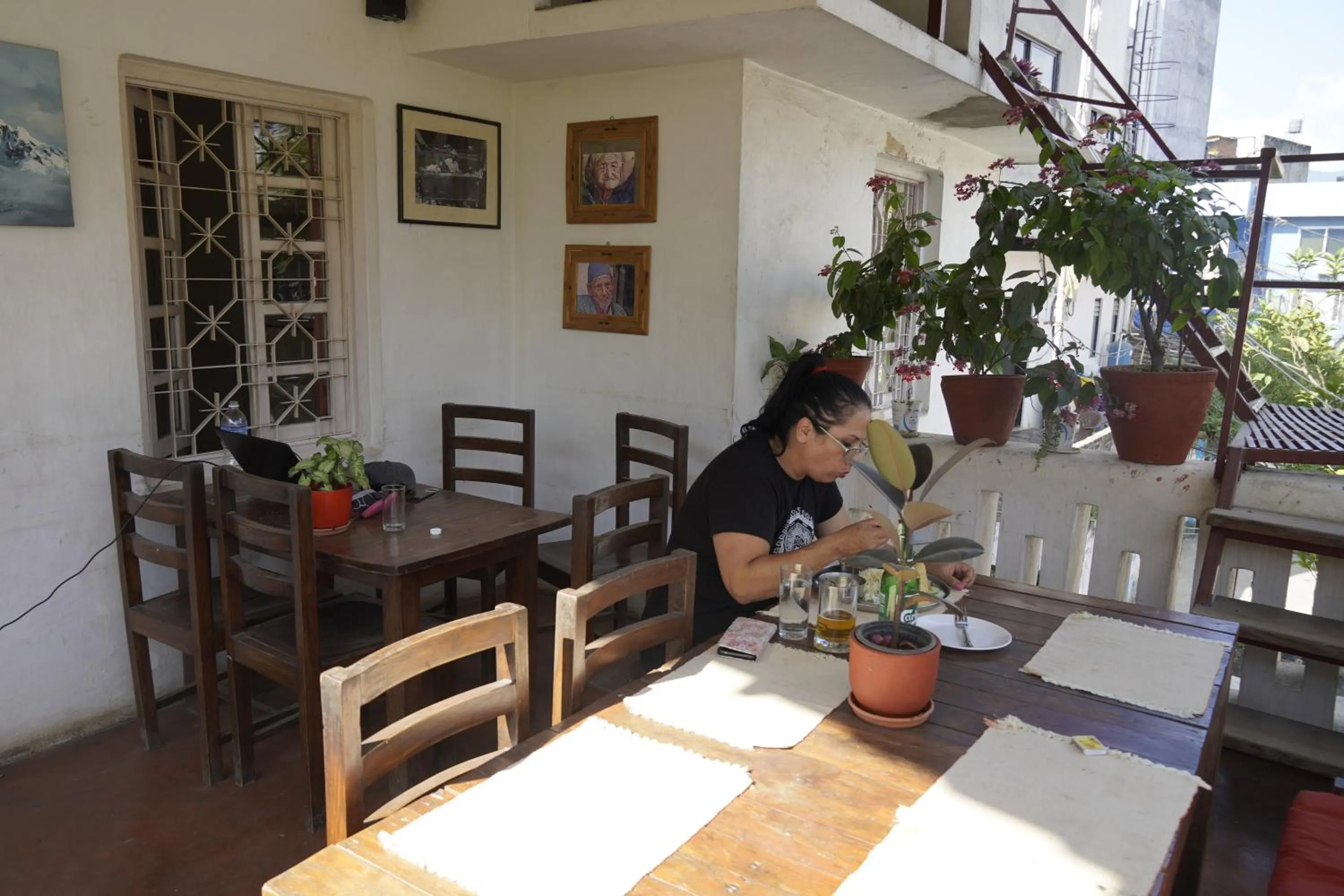 Balcony/Terrace in Cocina Mitho Chha BNB