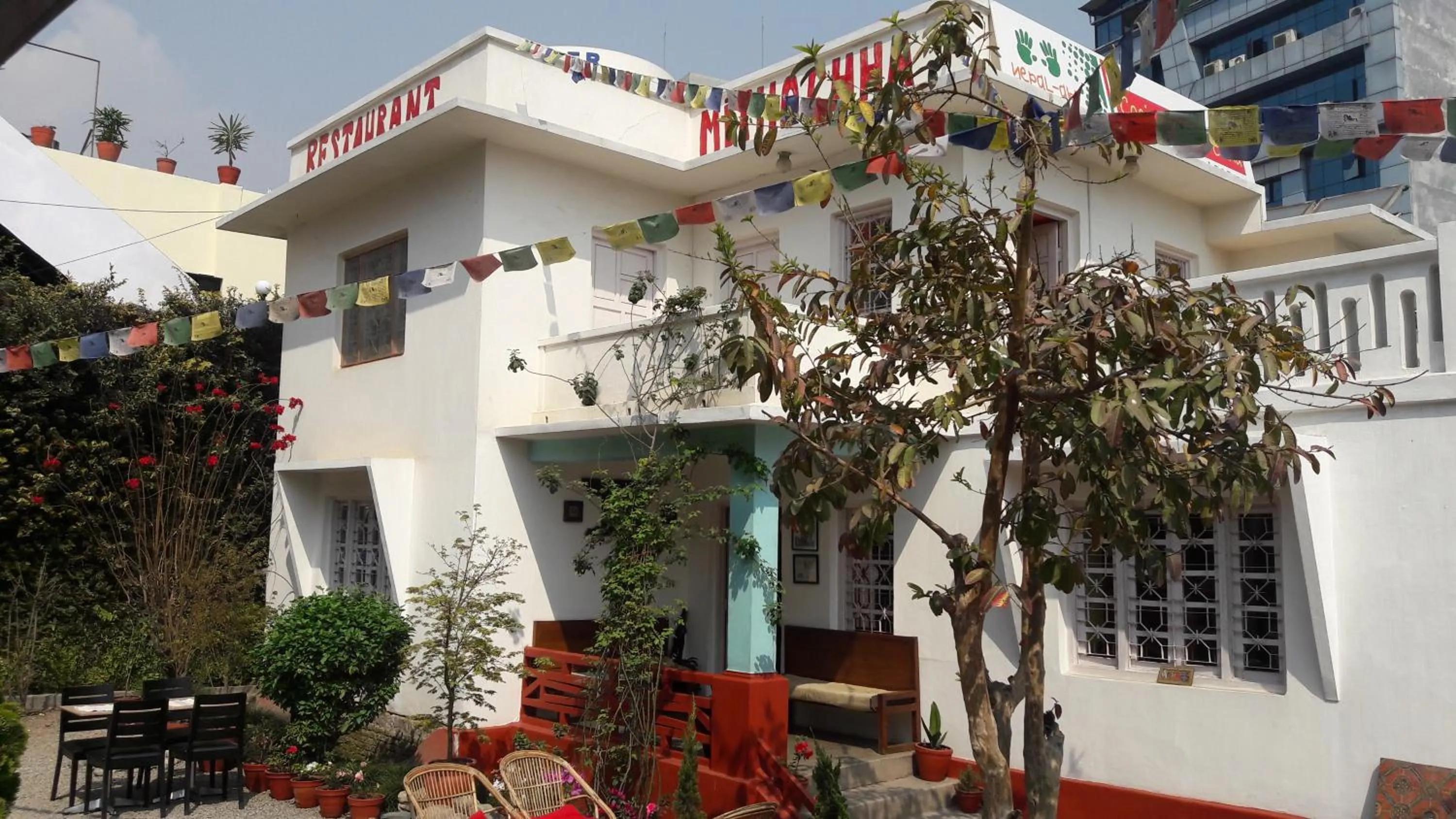 Property building in Cocina Mitho Chha BNB