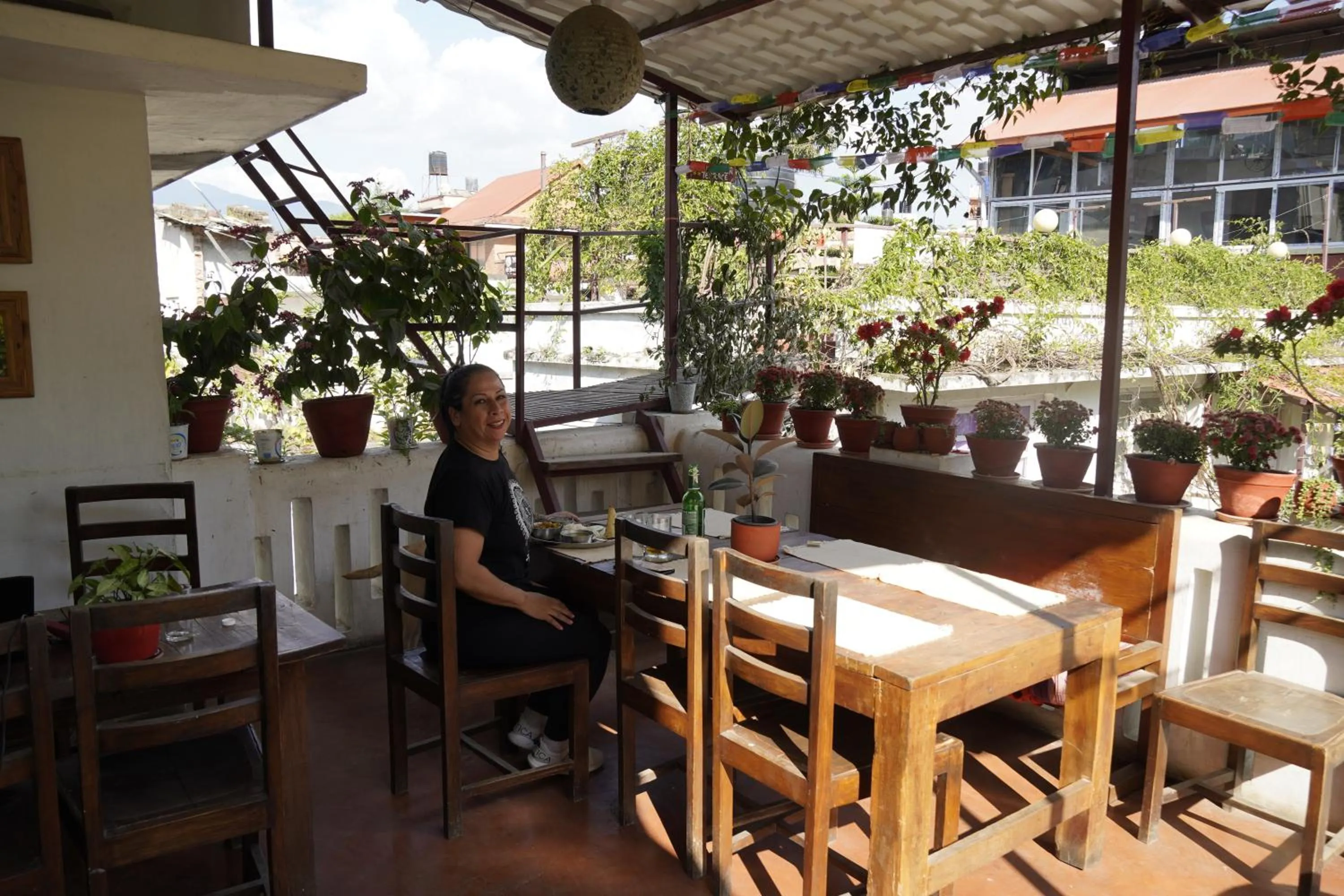 Balcony/Terrace in Cocina Mitho Chha BNB