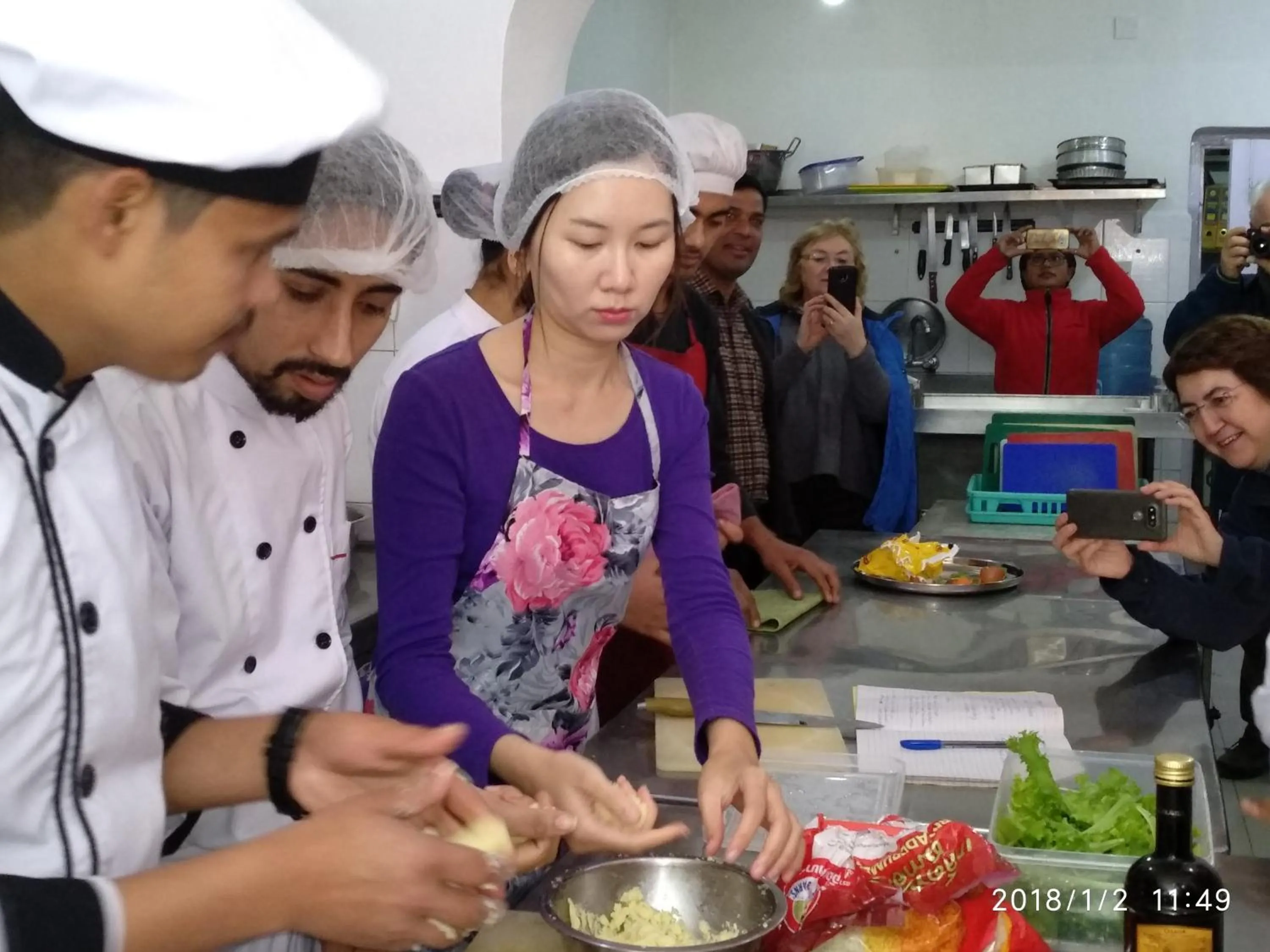 People in Cocina Mitho Chha BNB