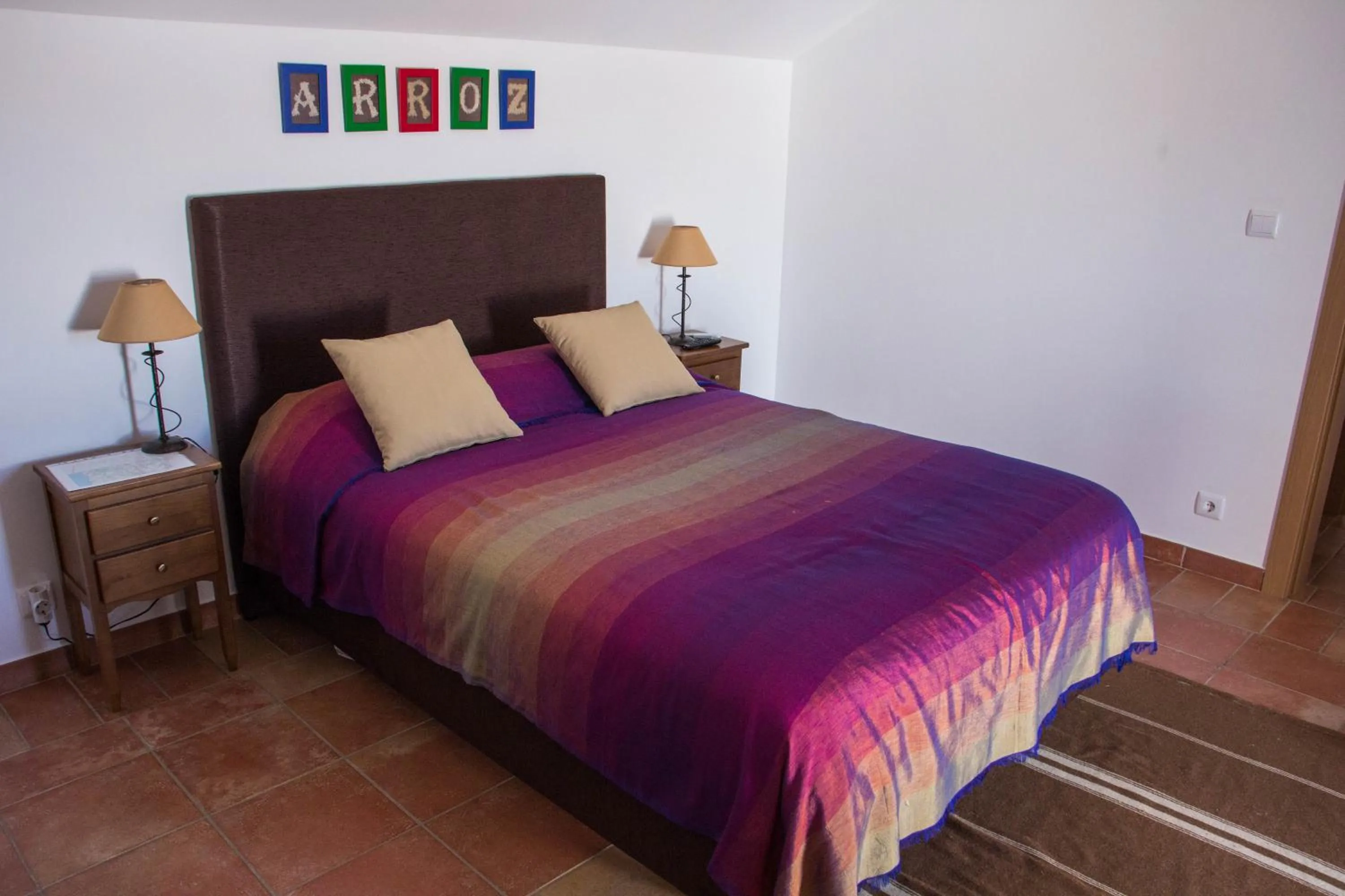 Balcony/Terrace, Bed in Casas da Moagem