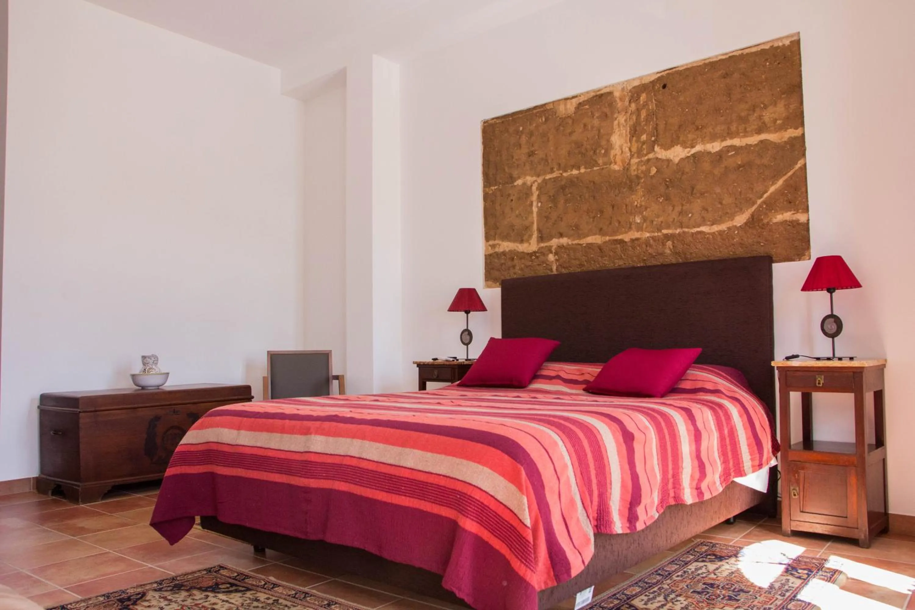 Balcony/Terrace, Bed in Casas da Moagem