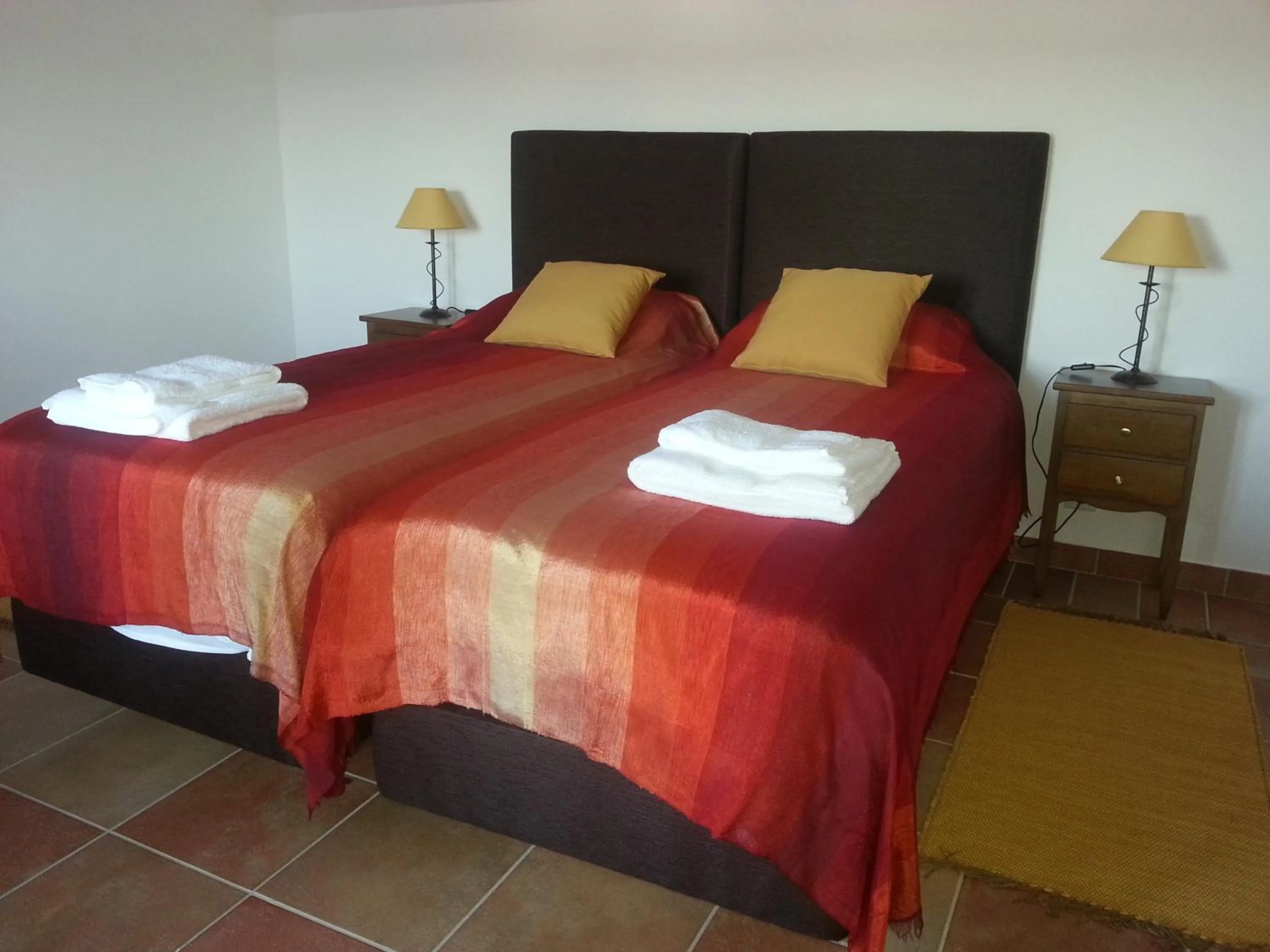 Balcony/Terrace, Bed in Casas da Moagem