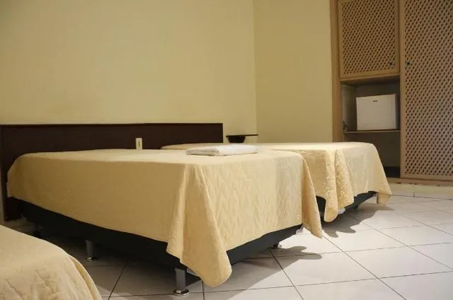 Bedroom, Bed in GoldMen Business Louveira