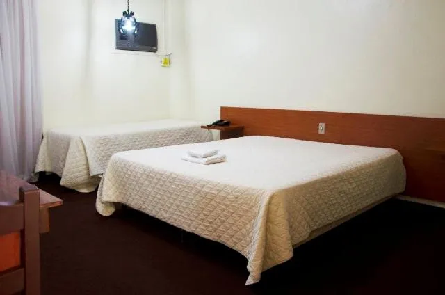 Bedroom, Bed in GoldMen Business Louveira